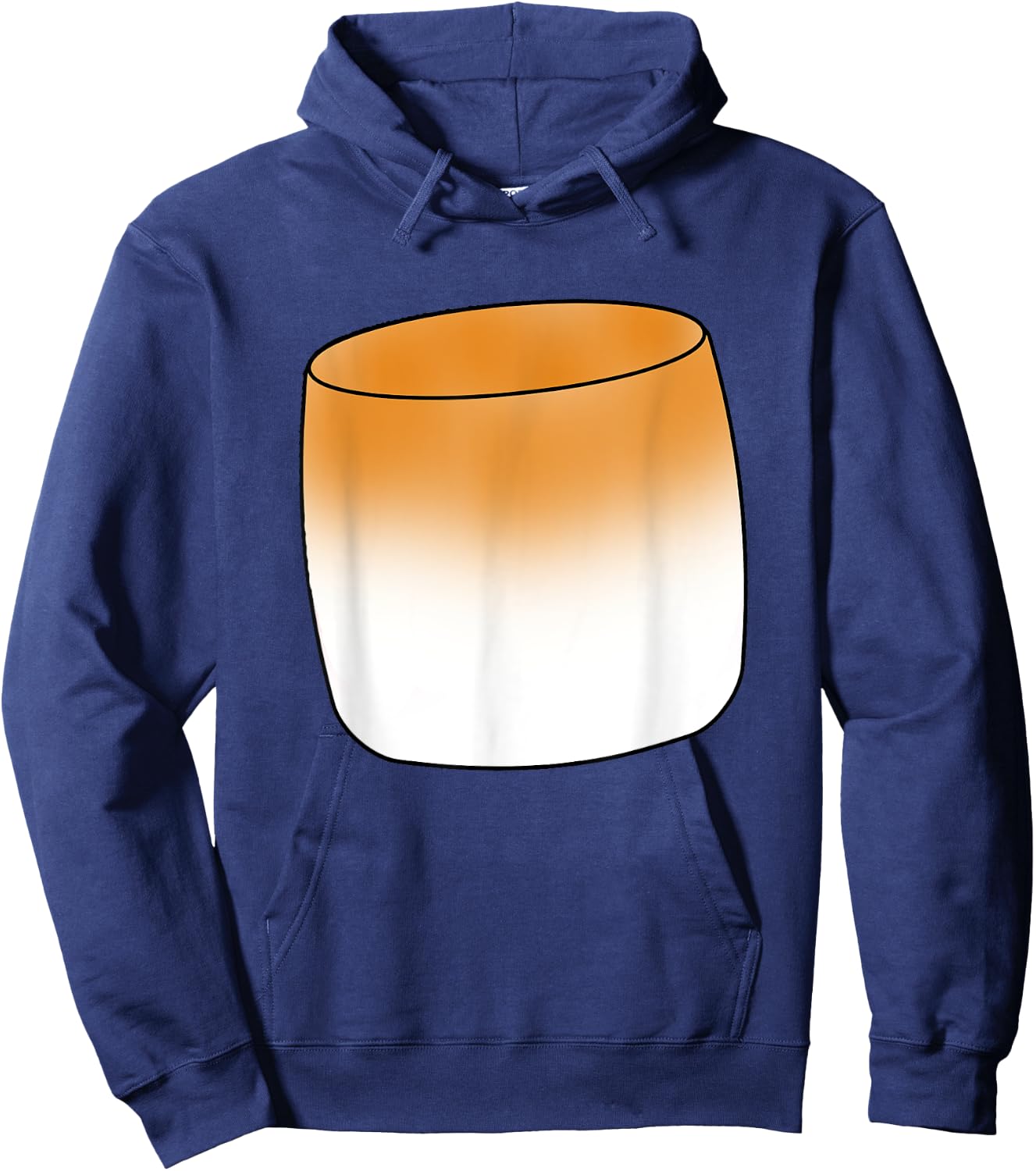 Marshmallow Group S'More Halloween Costume Hoodie - Hoodie | Navy