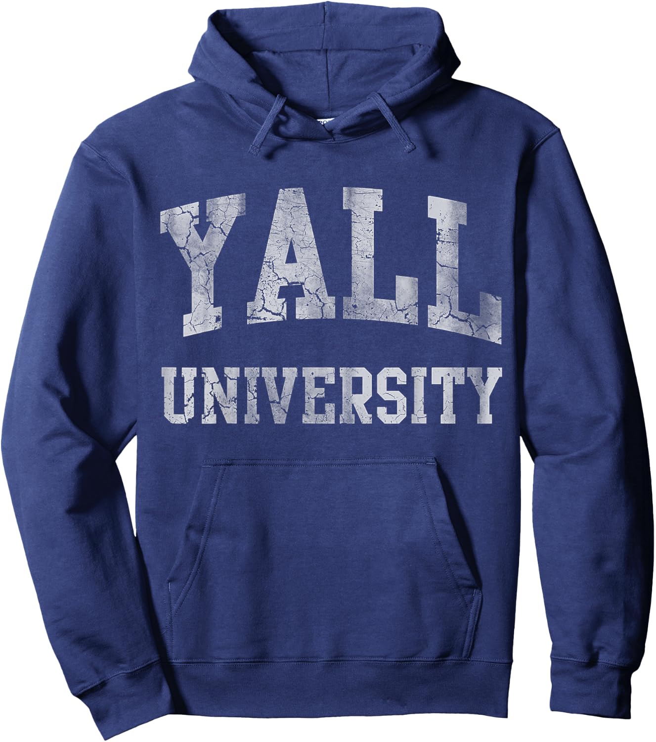 Y'all University Southern Country Life Funny Sayings Quotes Hoodie - Hoodie | Navy
