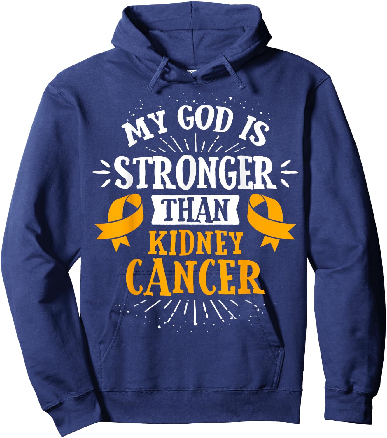 RCC - Renal Cell Carcinoma Awareness Hoodie - Hoodie | Navy