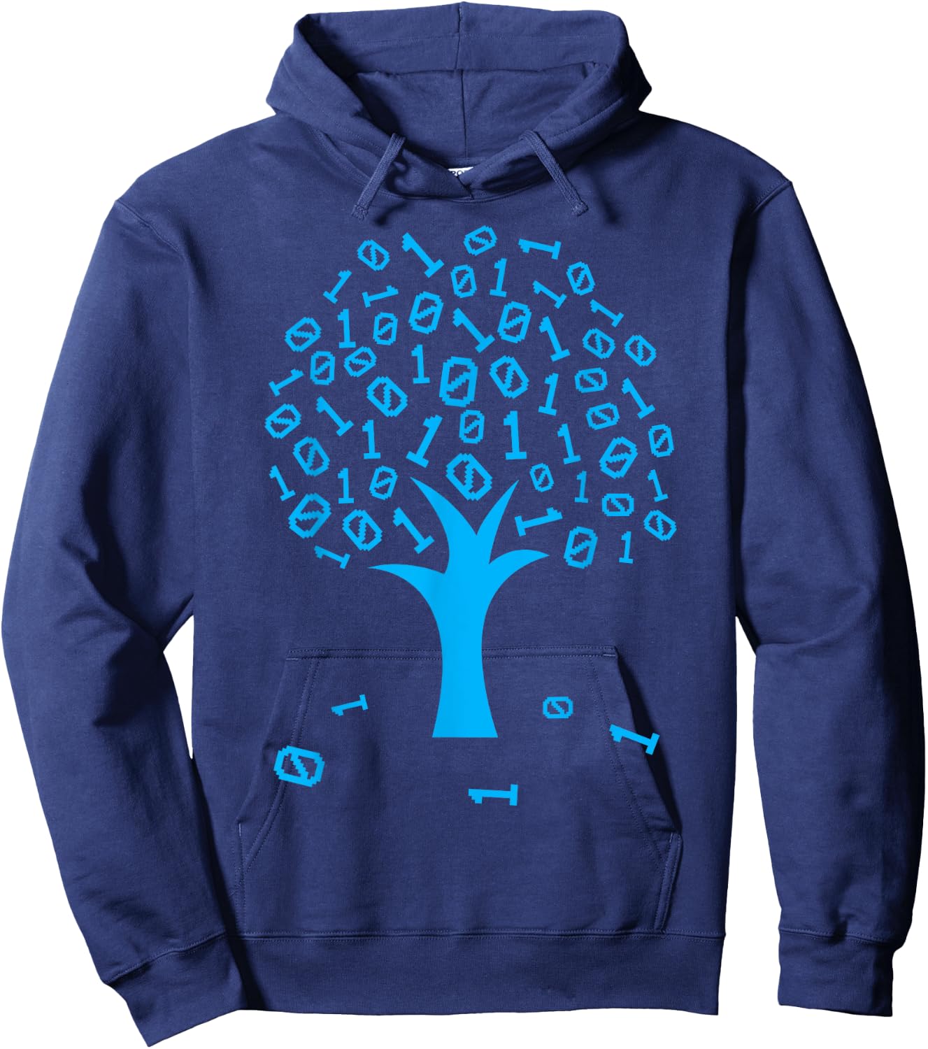 Binary Tree | Computer Science Lovers Coding Hoodie - Hoodie | Navy
