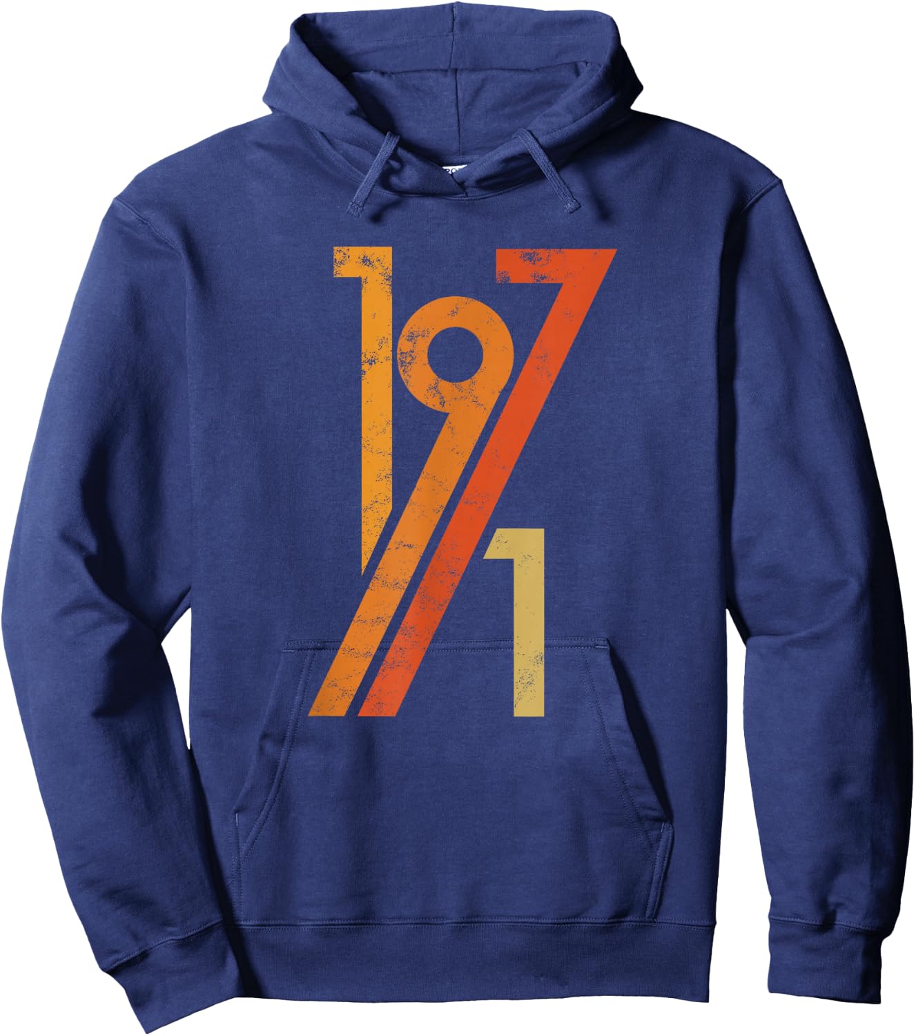 Birthday Vintage 70s Style 1971 Hoodie - Hoodie | Navy