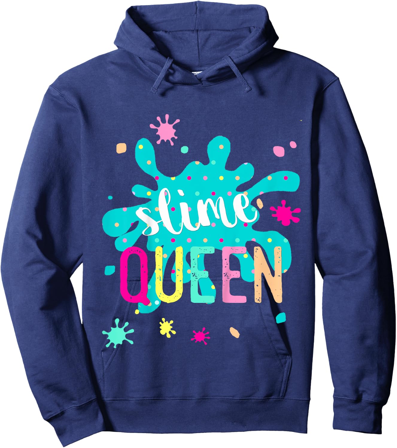 Kids Slime Queen Youth Hoodie - Hoodie | Navy