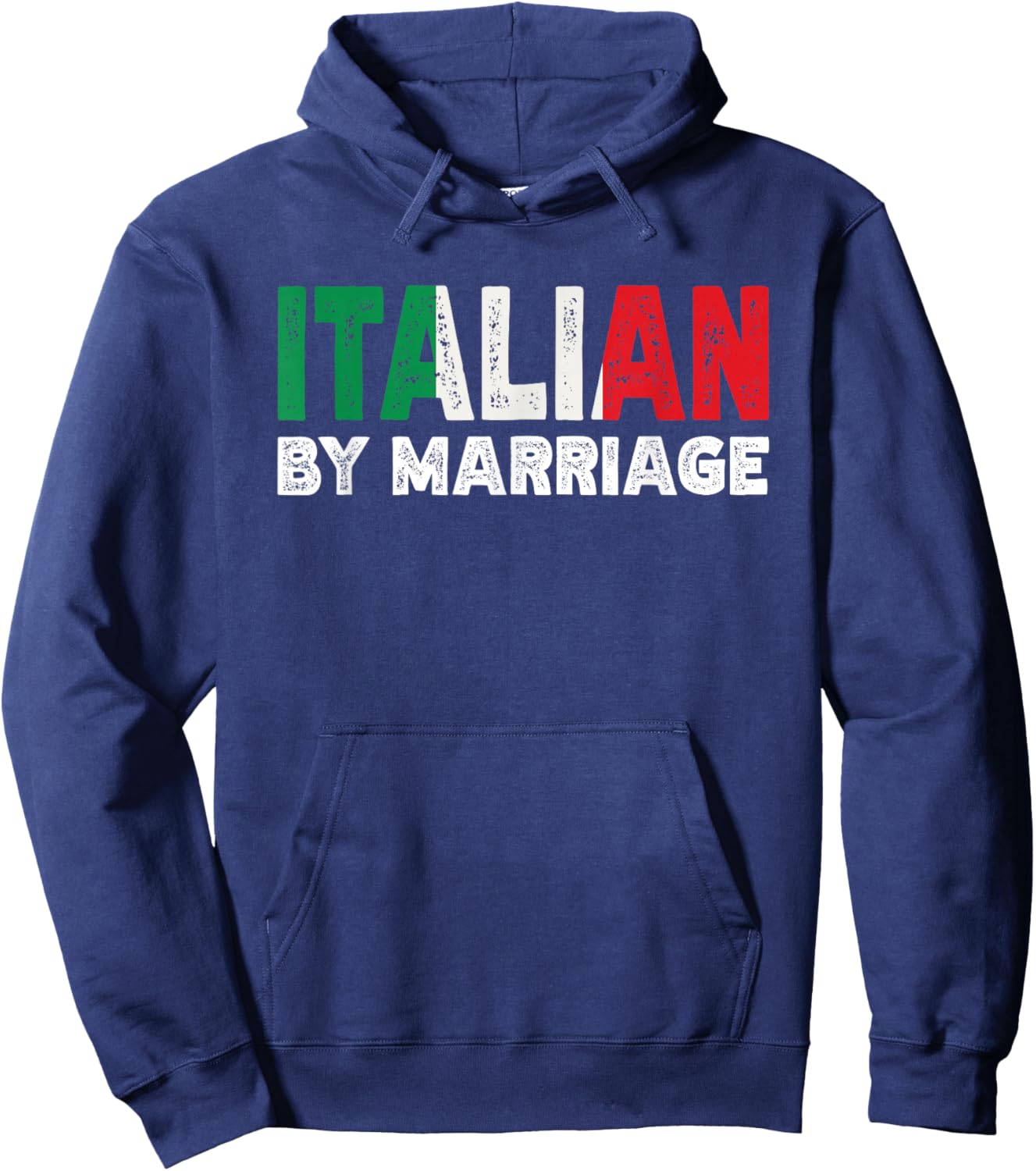 Italian By Marriage Heritage Hoodie - Hoodie | Navy