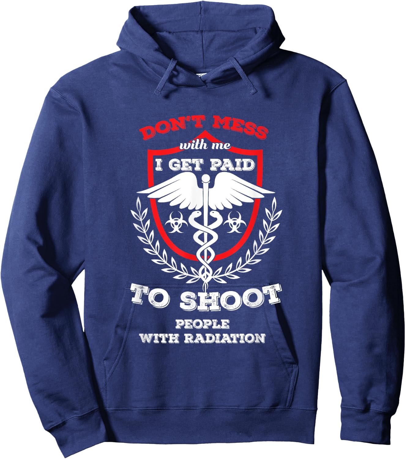 Rad Tech Radiology Technologist X-ray Radiation Doctor Hoodie - Hoodie | Navy