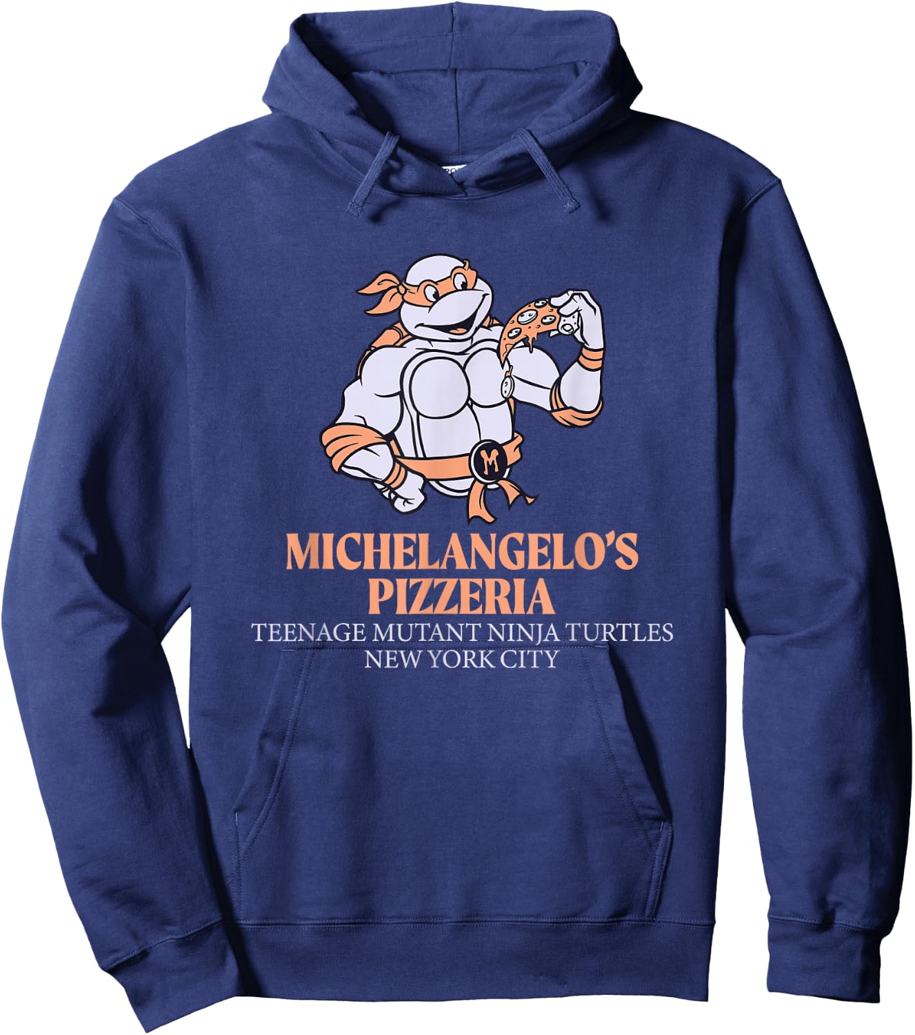 Teenage Mutant Ninja Turtles Michelangelo's Pizzeria Hoodie - Hoodie | Navy