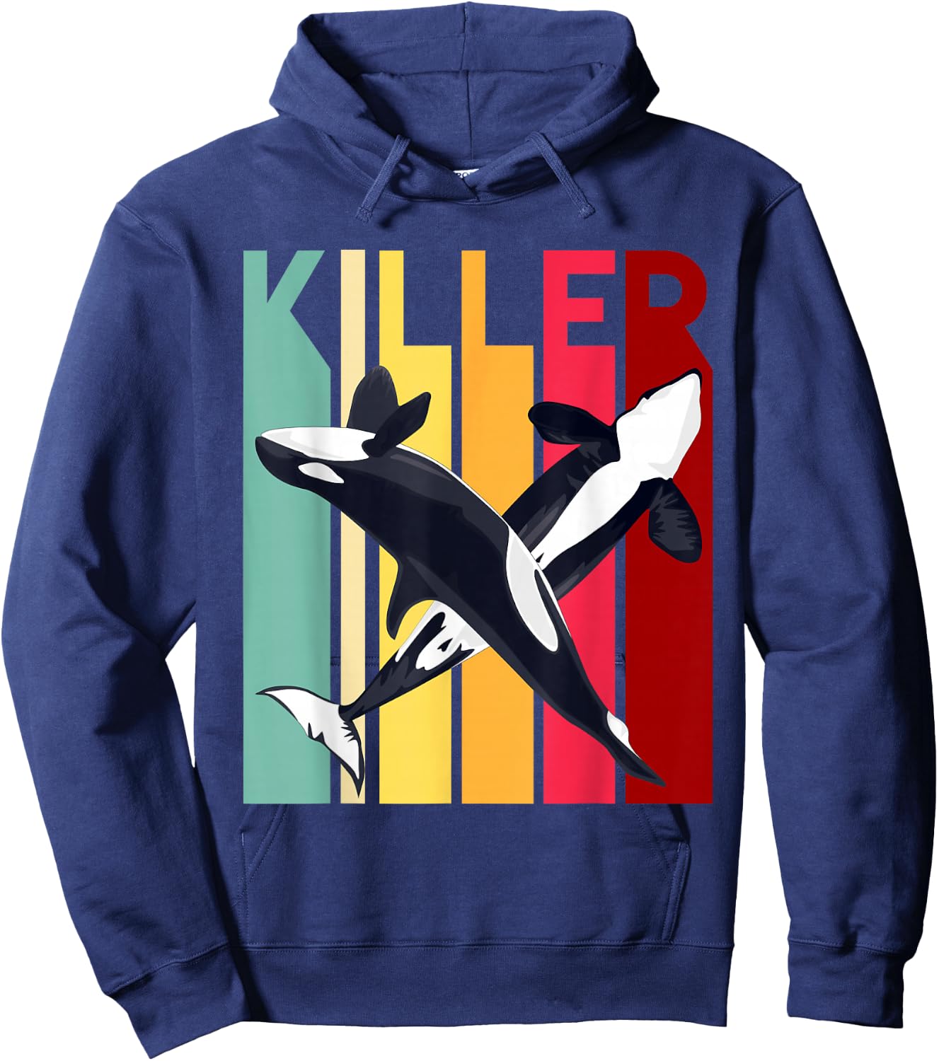Killer Whale Gift Sea Animals Orca Hoodie - Hoodie | Navy