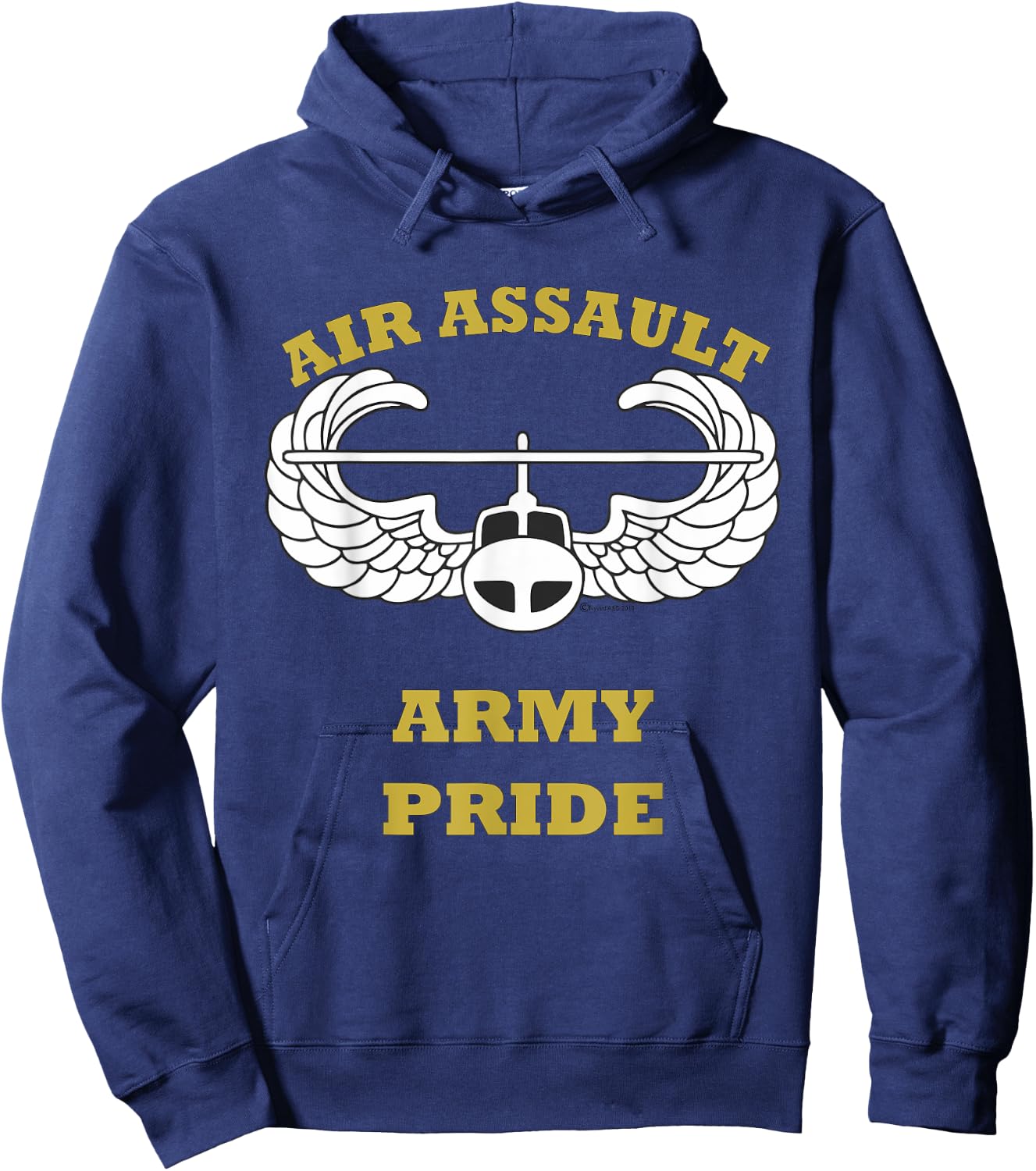 Air Assault Army Pride. Proud and a Great Accomplishment. Hoodie - Hoodie | Navy