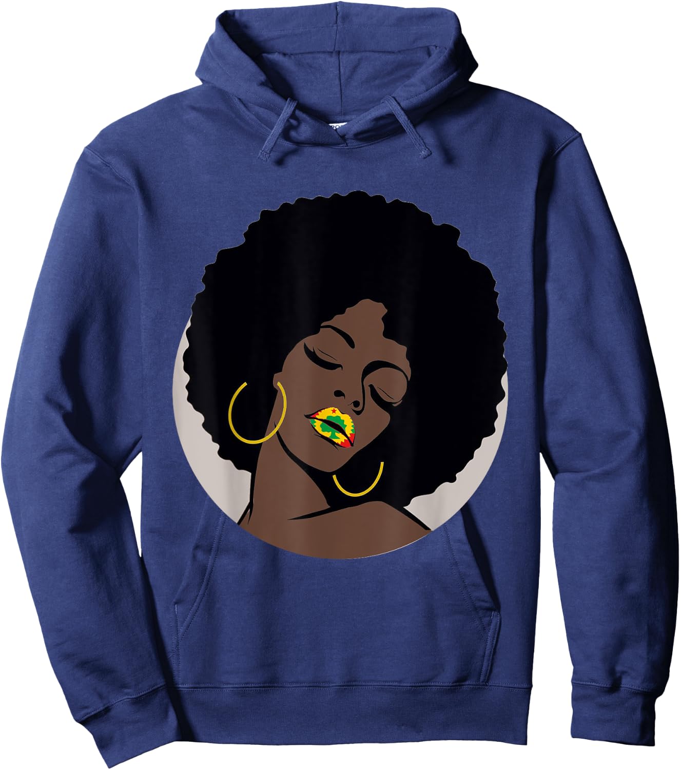 Beautiful Ethiopian Oromo Girls shirt Oromo Mom gift Hoodie - Hoodie | Navy