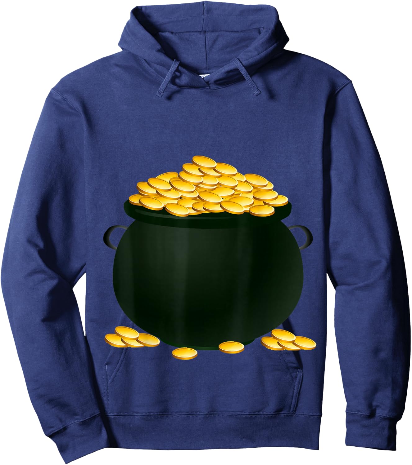 Pot of Gold Costume Holiday and Halloween Parties Hoodie - Hoodie | Navy