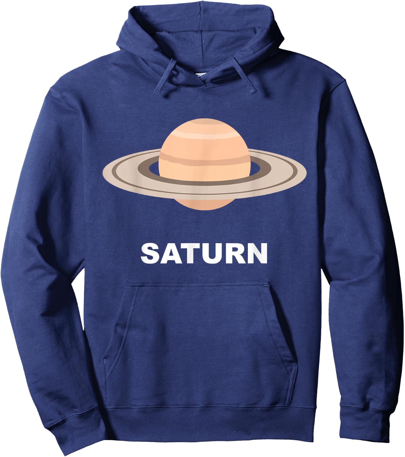 Solar System Group Costumes - Giant Planet Saturn Costume Hoodie - Hoodie | Navy