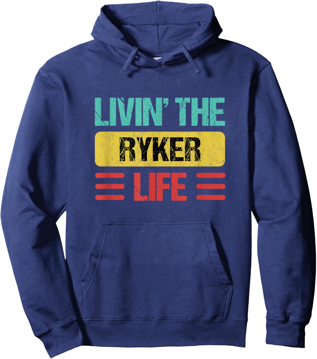 Ryker Name Hoodie - Hoodie | Navy