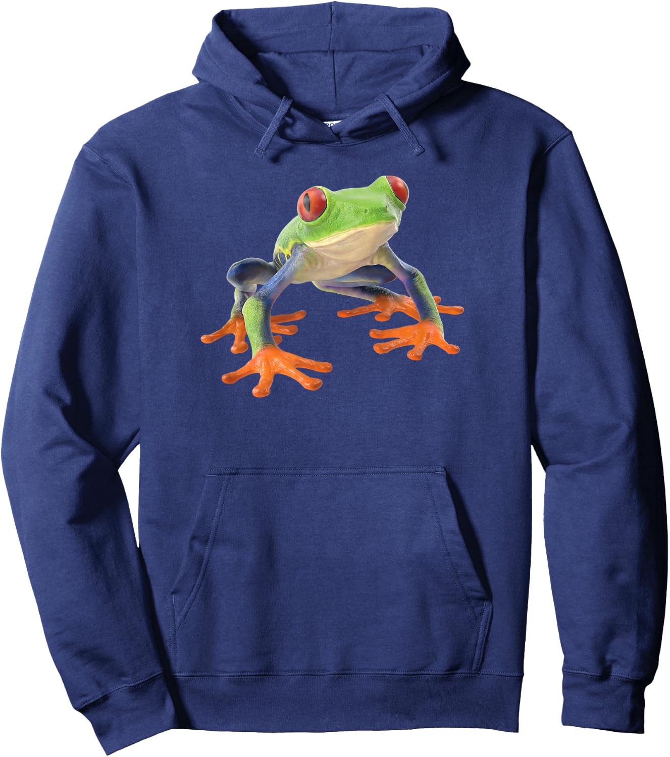 Red Eyed Tree Frog Hoodie - Hoodie | Navy
