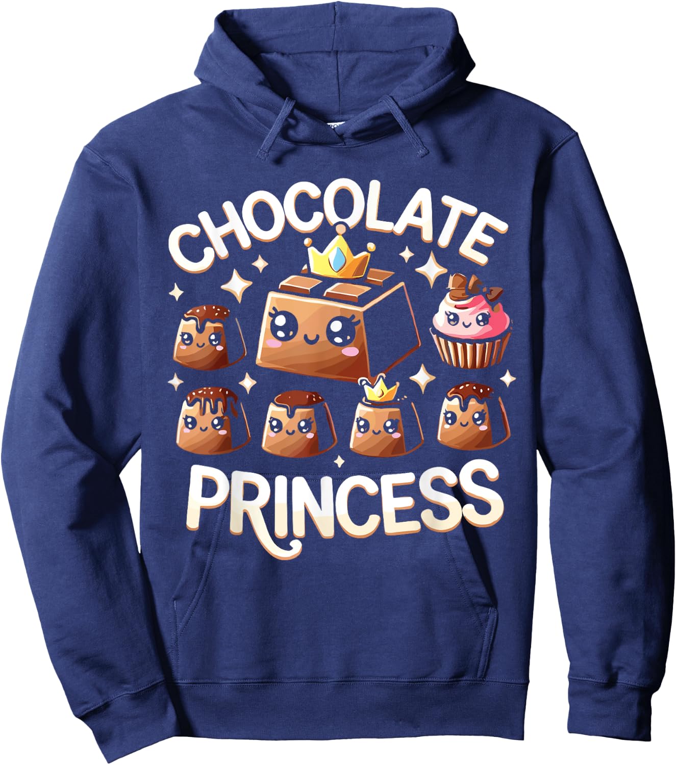 Chocolate Kids Chocolate Princess Hoodie - Hoodie | Navy