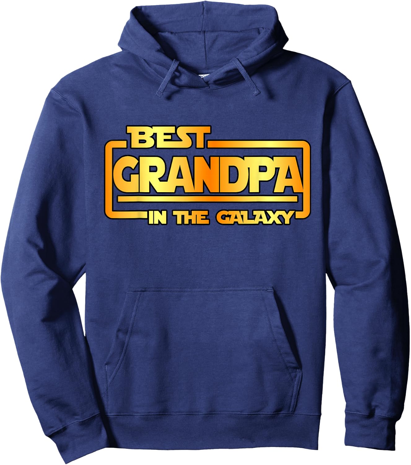 The best grandpa in the galaxy Hoodie - Hoodie | Navy