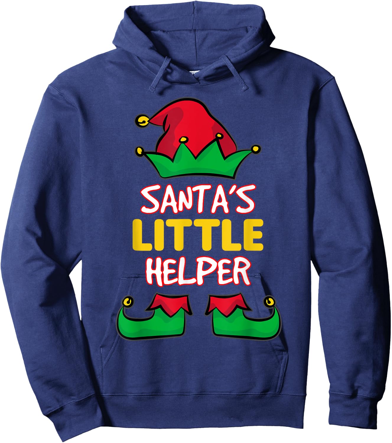 Santa's Little Helper - Santa Claus Hoodie - Hoodie | Navy