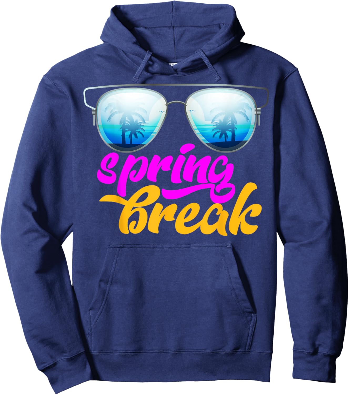 Spring Break Hoodie - Hoodie | Navy