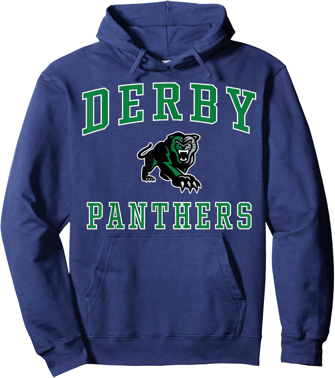 Derby High School Panthers Hoodie - Hoodie | Navy