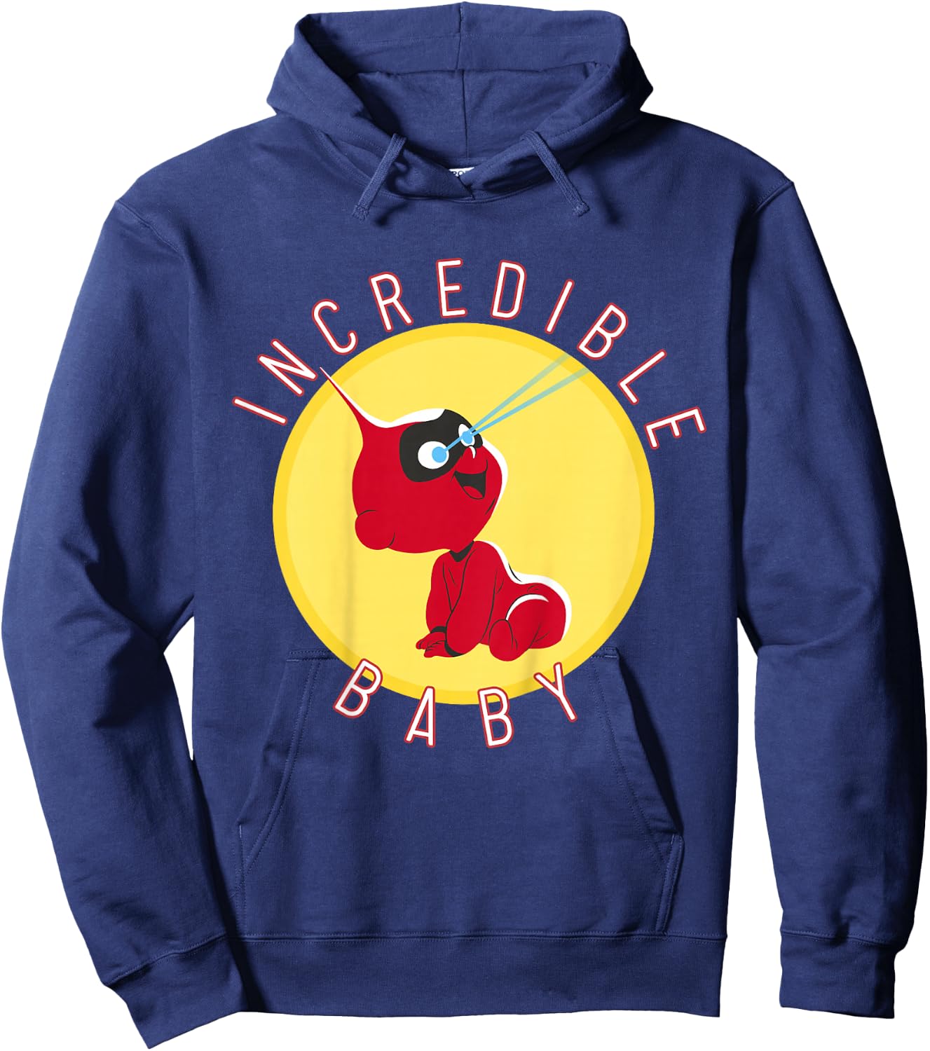 Kids Disney Pixar Incredibles 2 Incredible Baby Graphic Hoodie - Hoodie | Navy