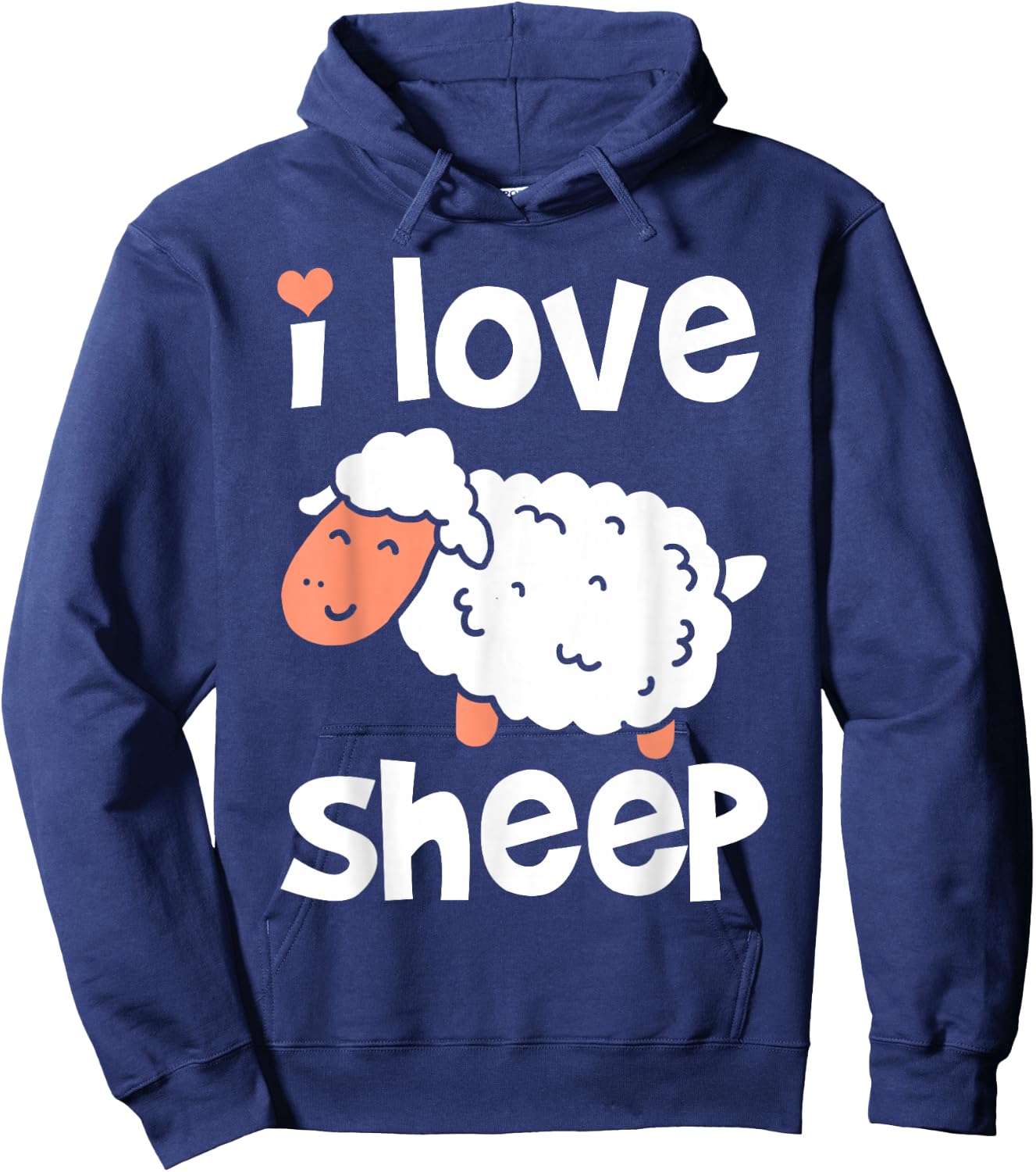 Sheep Farmer Animal Hoodie - Hoodie | Navy