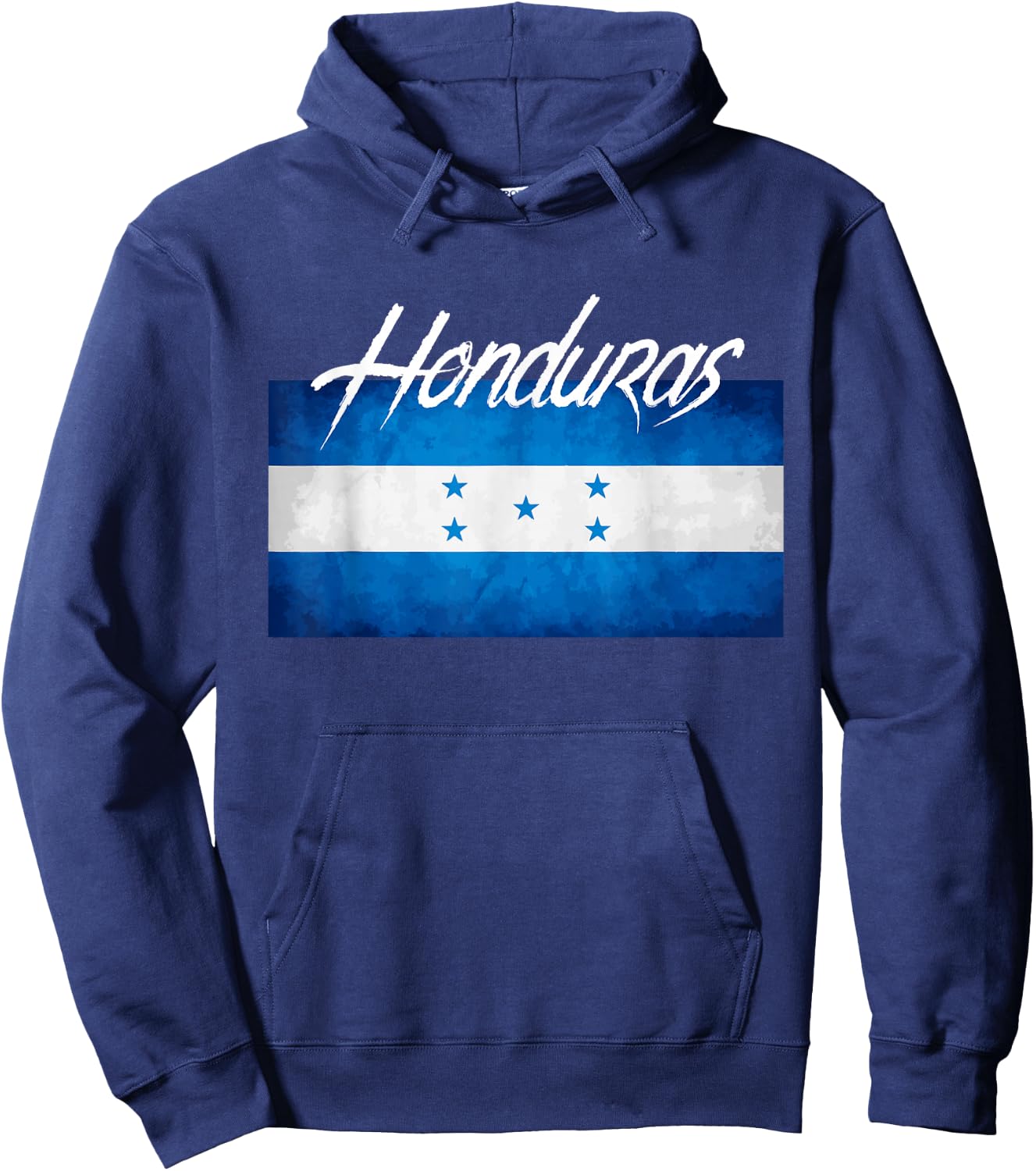 Honduras Flag T shirt Hoodie - Hoodie | Navy