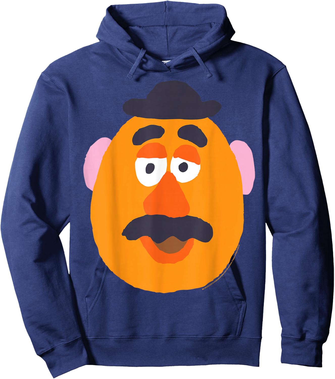 Disney Pixar Toy Story Mr. Potato Head Big Face Hoodie - Hoodie | Navy