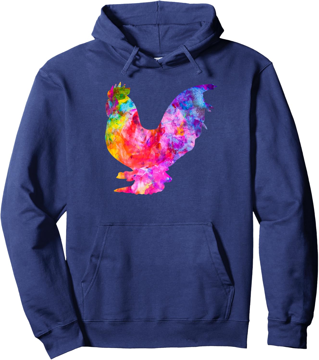 Unusual Chickens Belgian Bearded d Uccle Bantam Chicken Hoodie - Hoodie | Navy
