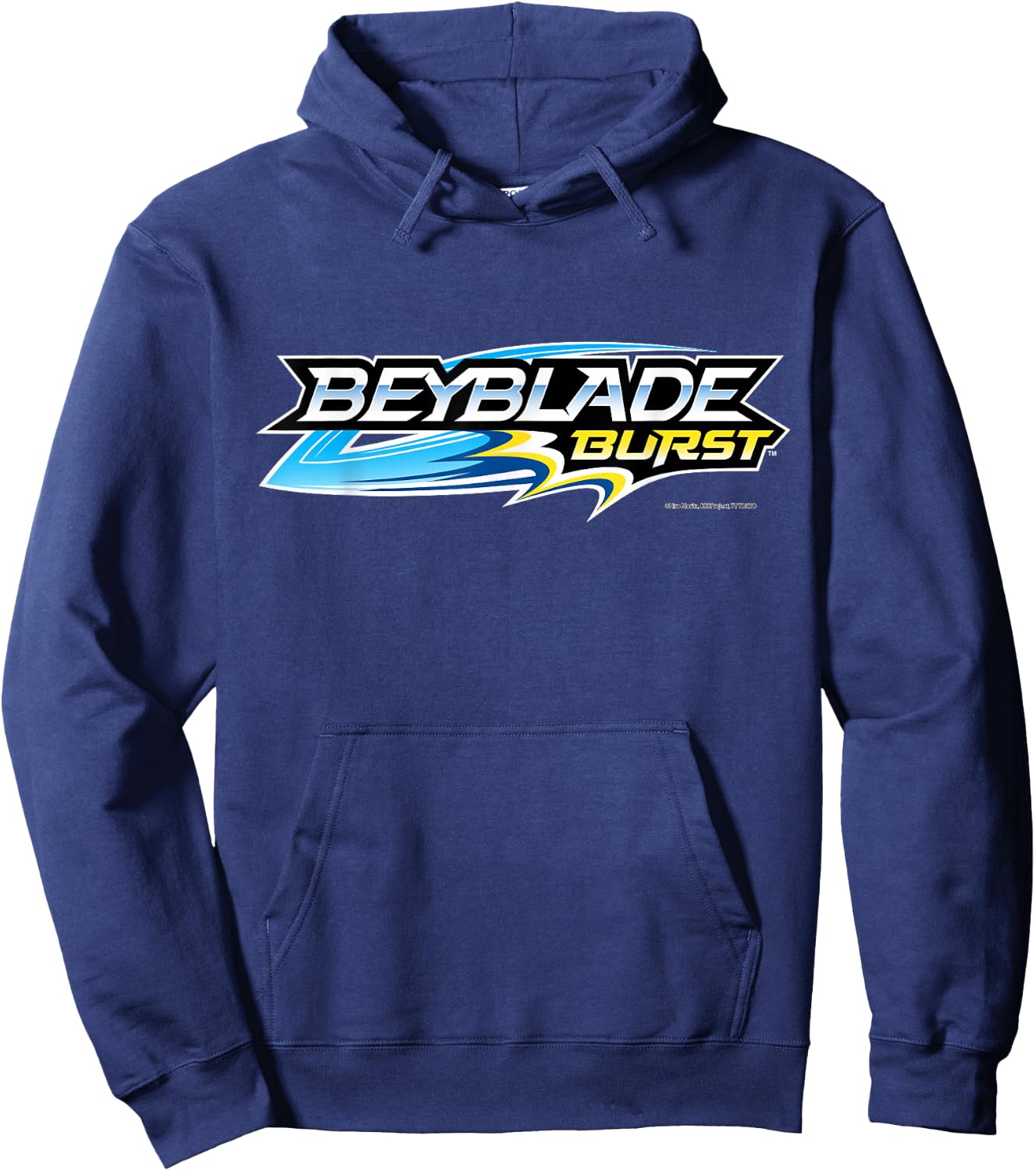 Beyblade Burst Dark Logo Hoodie - Hoodie | Navy