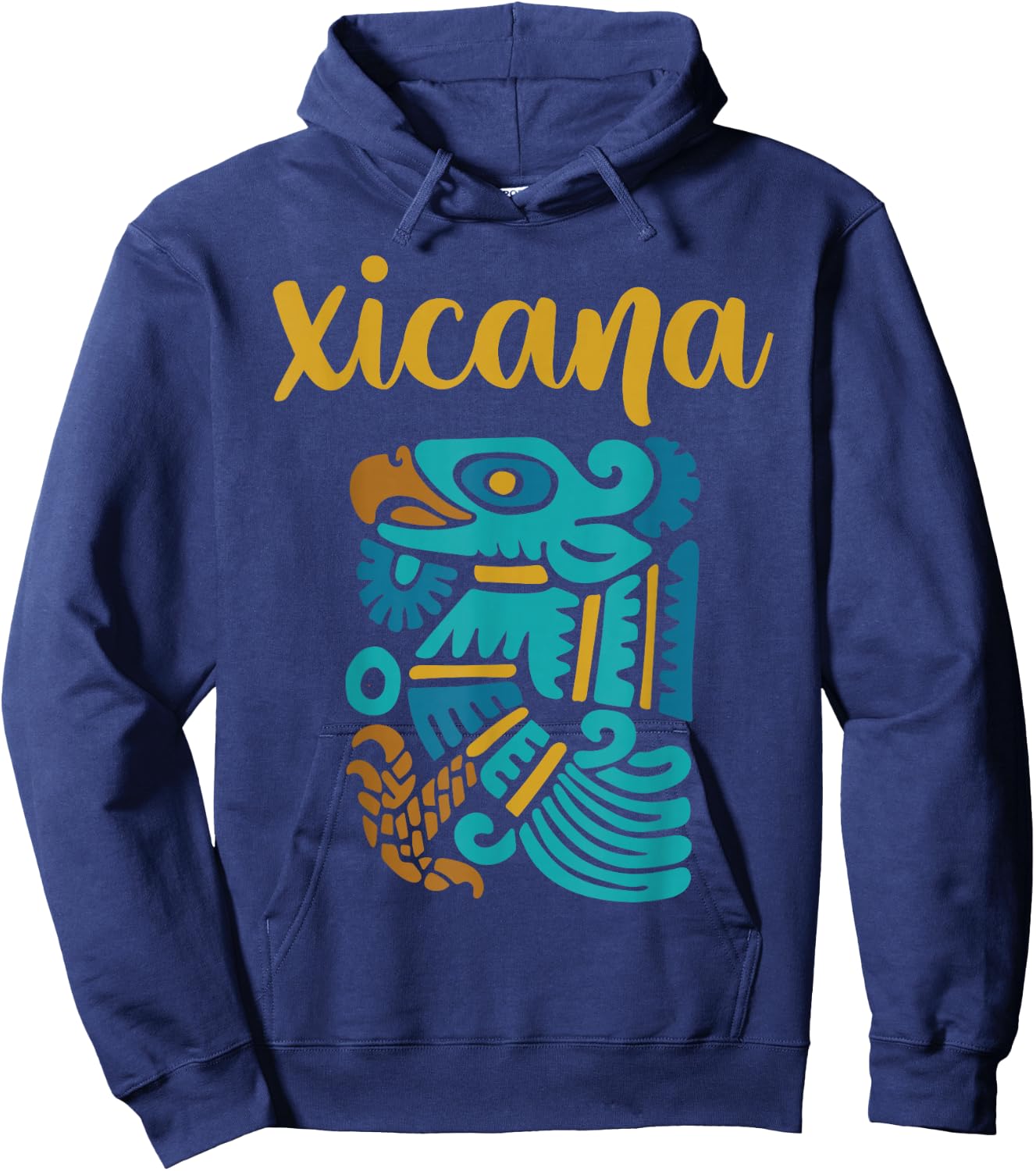 Chicana Mexican American Chicana Shirt Chicano Clothing e Hoodie - Hoodie | Navy