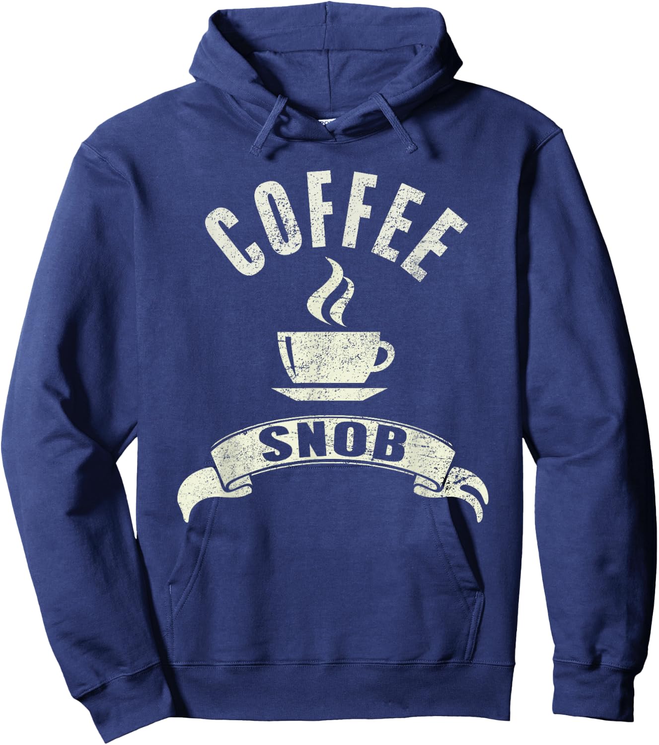Coffee Snob Hoodie - Hoodie | Navy
