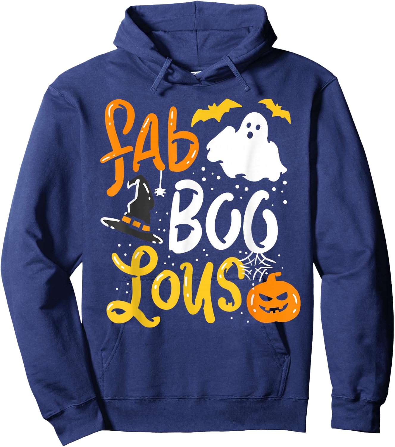 Halloween Shirt Fab Boo Lous Trick Or Treats Hoodie - Hoodie | Navy