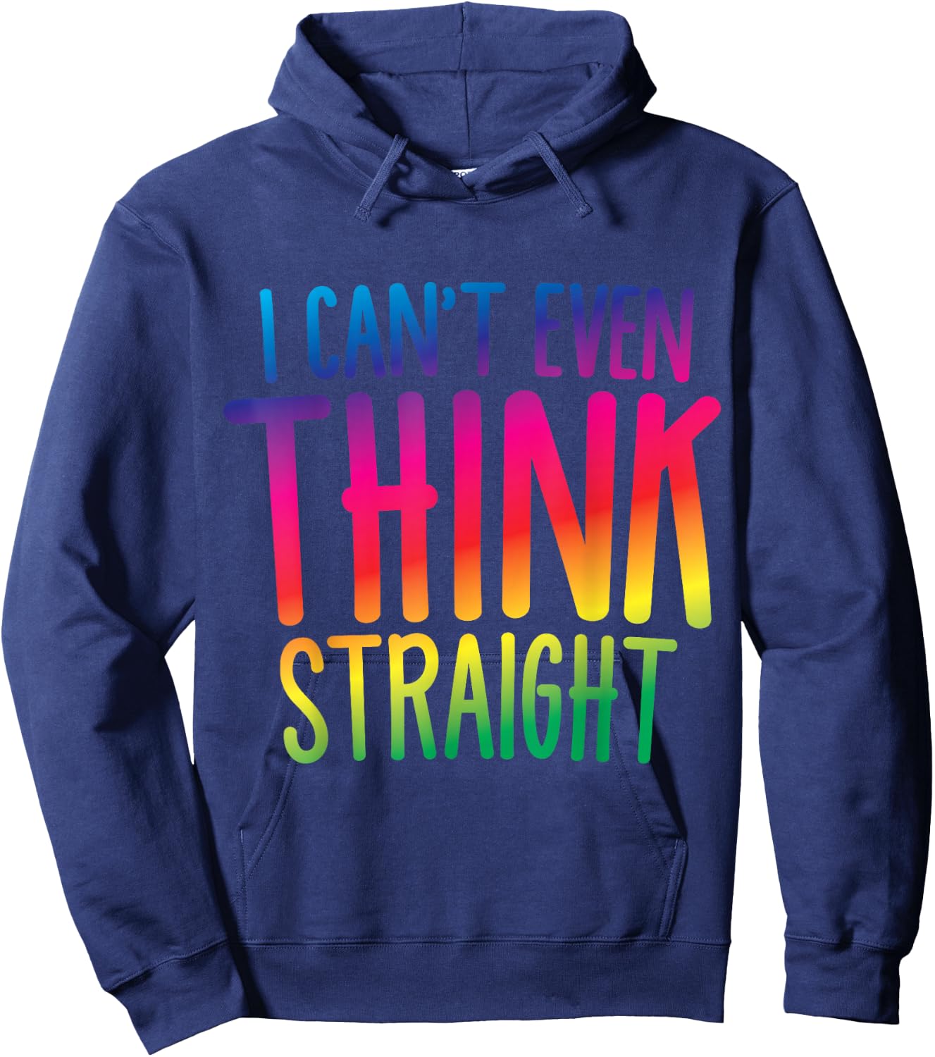 I Can't Even Think Straight Hoodie - Hoodie | Navy