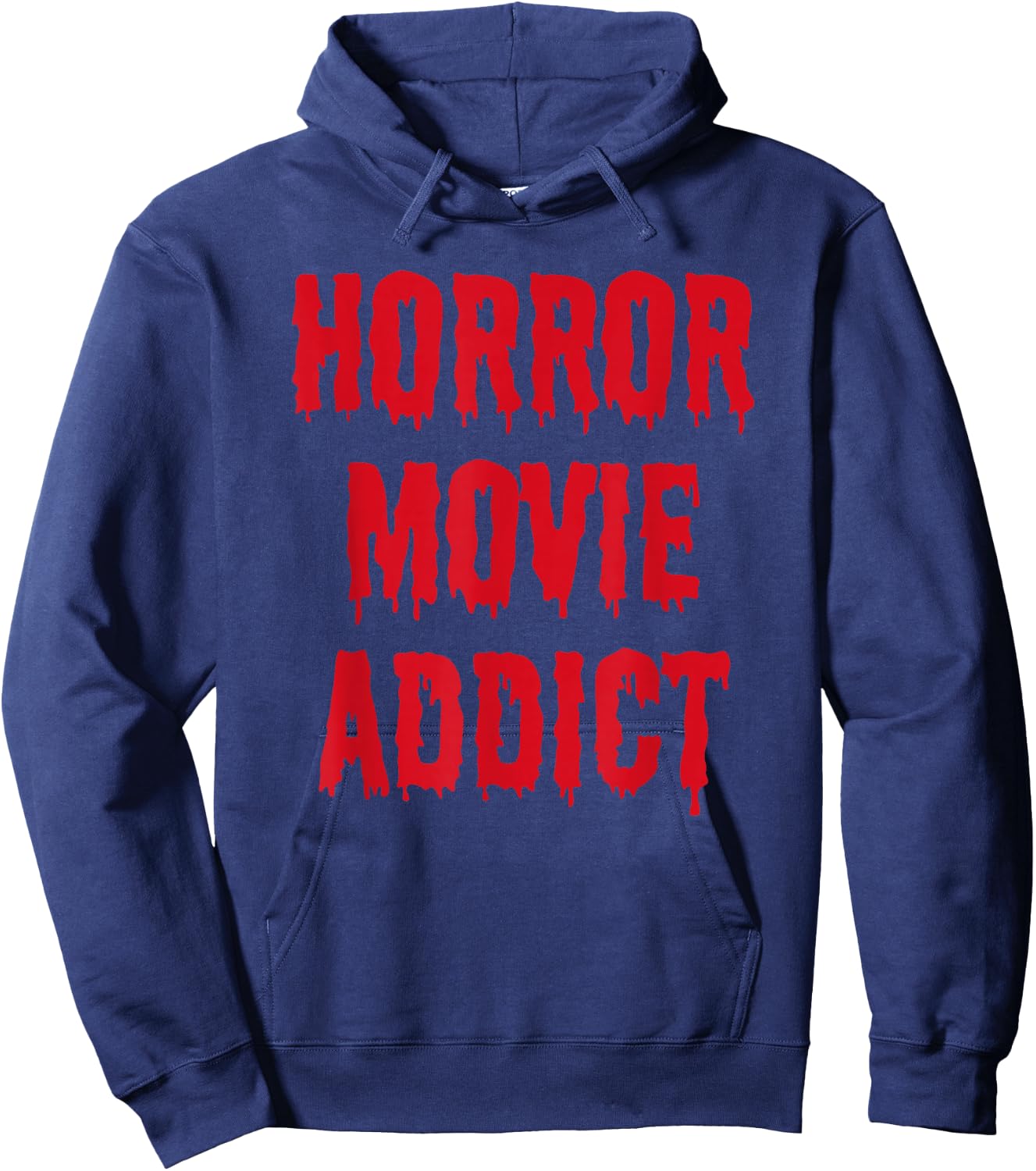 Horror Movie Addict Hoodie - Hoodie | Navy