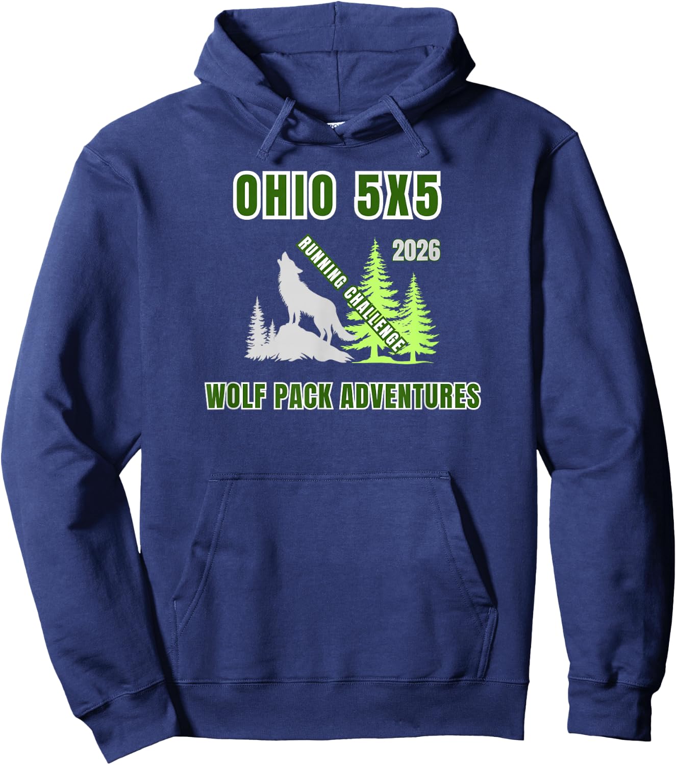 Running Challenge Hoodie - Hoodie | Navy
