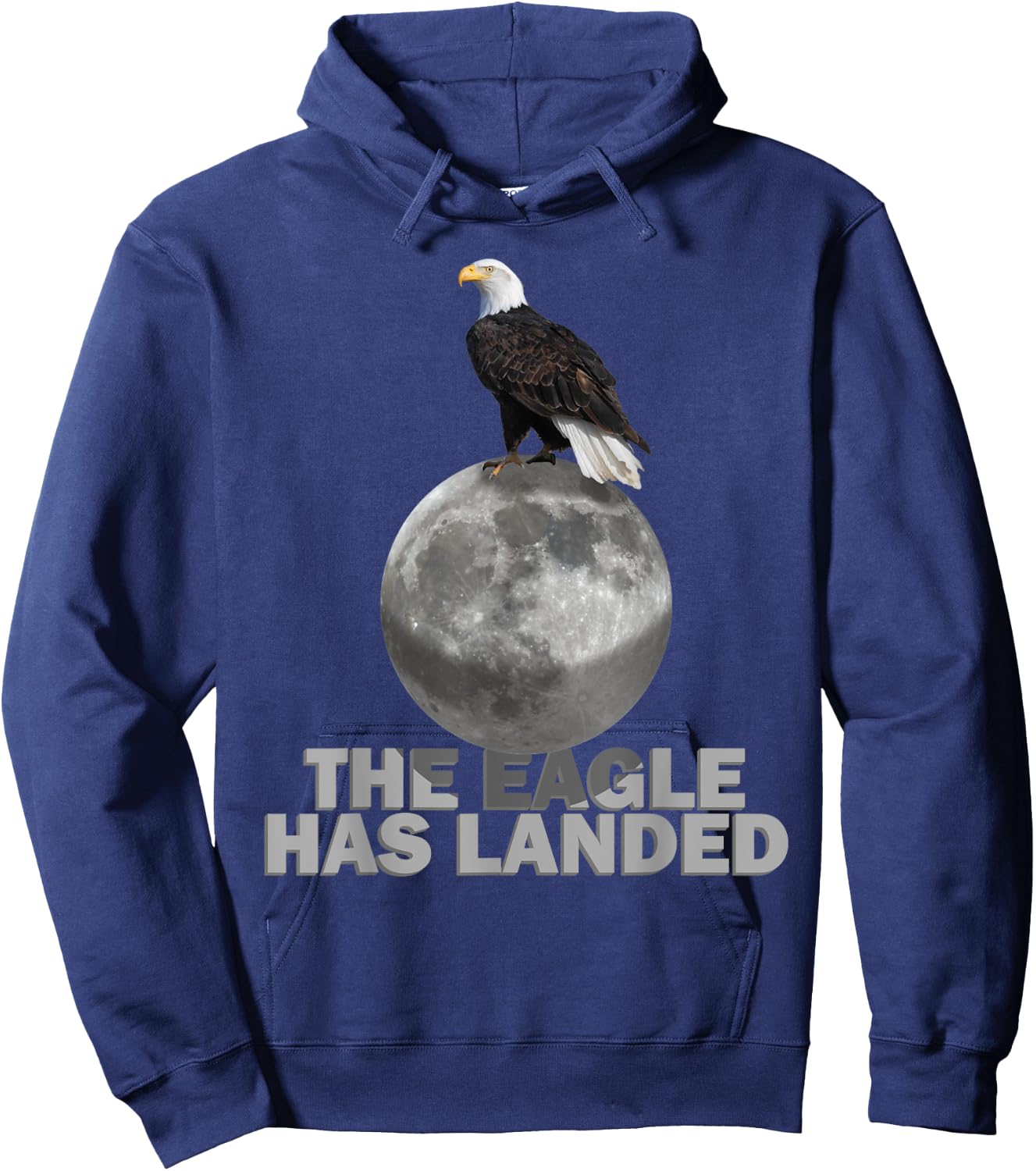 The Eagle Has Landed Gift Apollo 11 Moon Landing Souvenir Hoodie - Hoodie | Navy