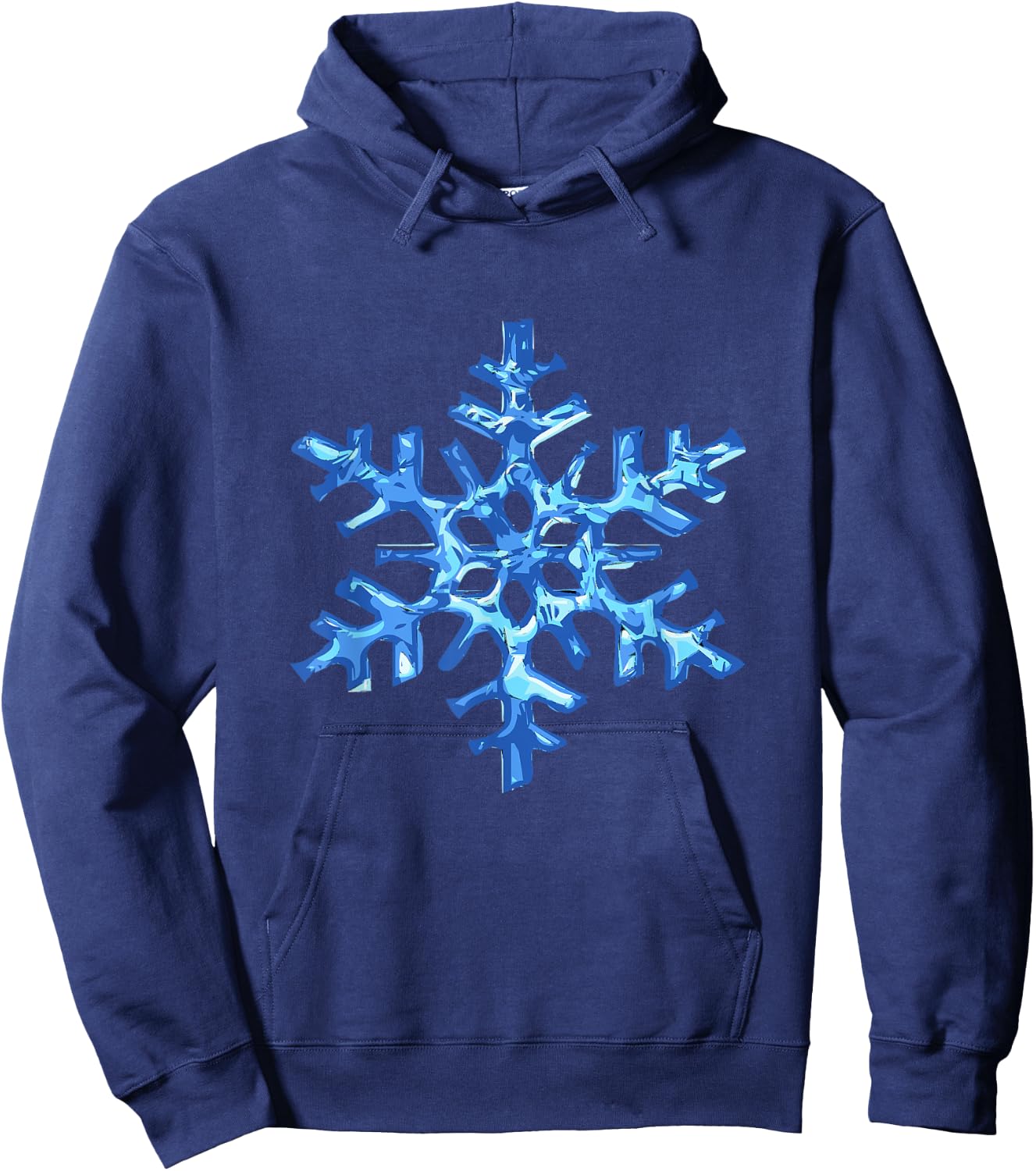 Snowflake Hoodie - Hoodie | Navy
