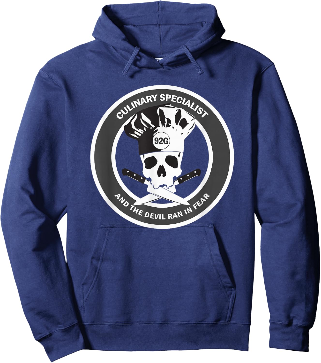 Culinary Specialist 92G | US ARMY Veteran Humor Hoodie - Hoodie | Navy