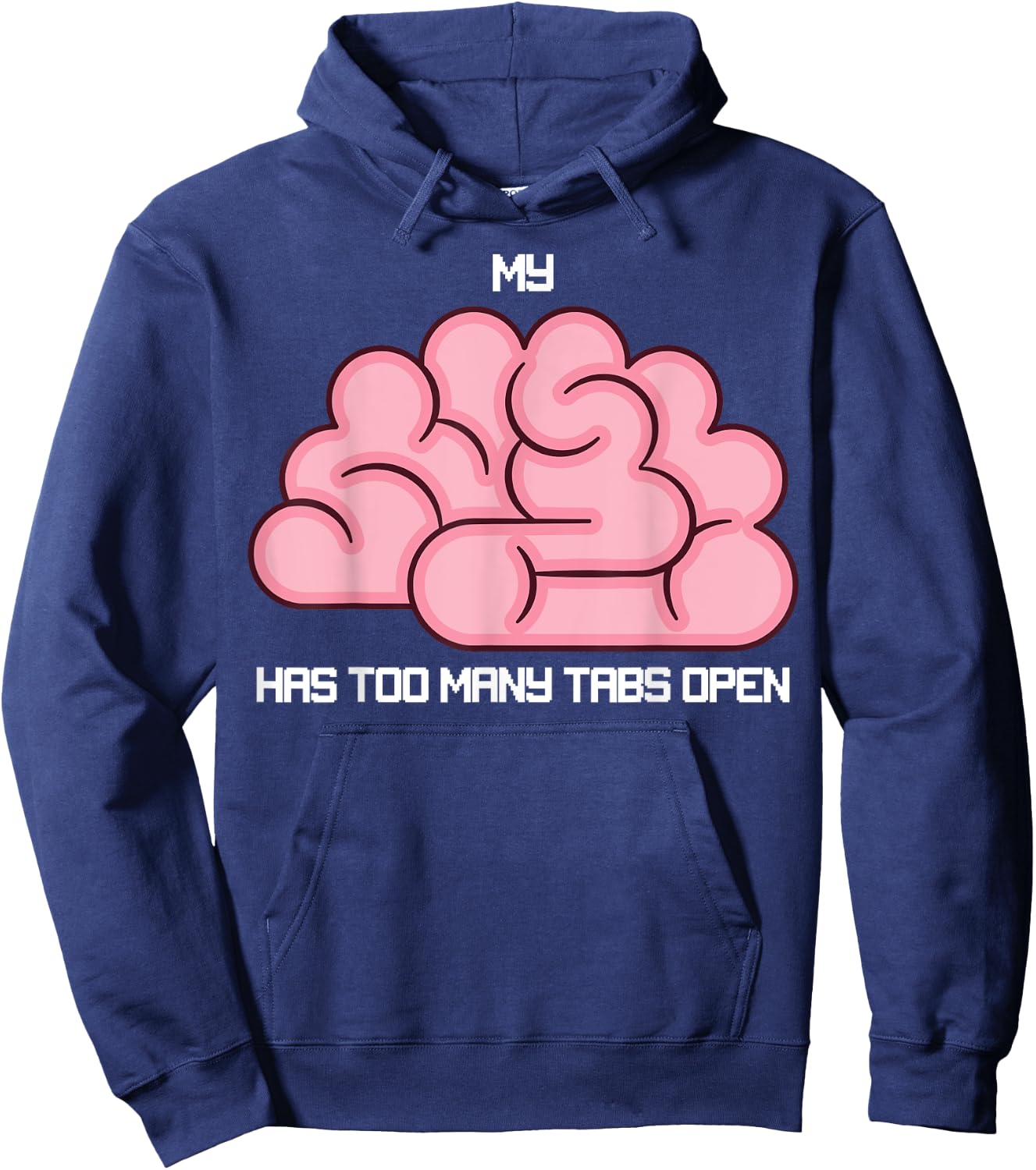 Funny Sarcastic Computer Nerd Gift Hoodie - Hoodie | Navy