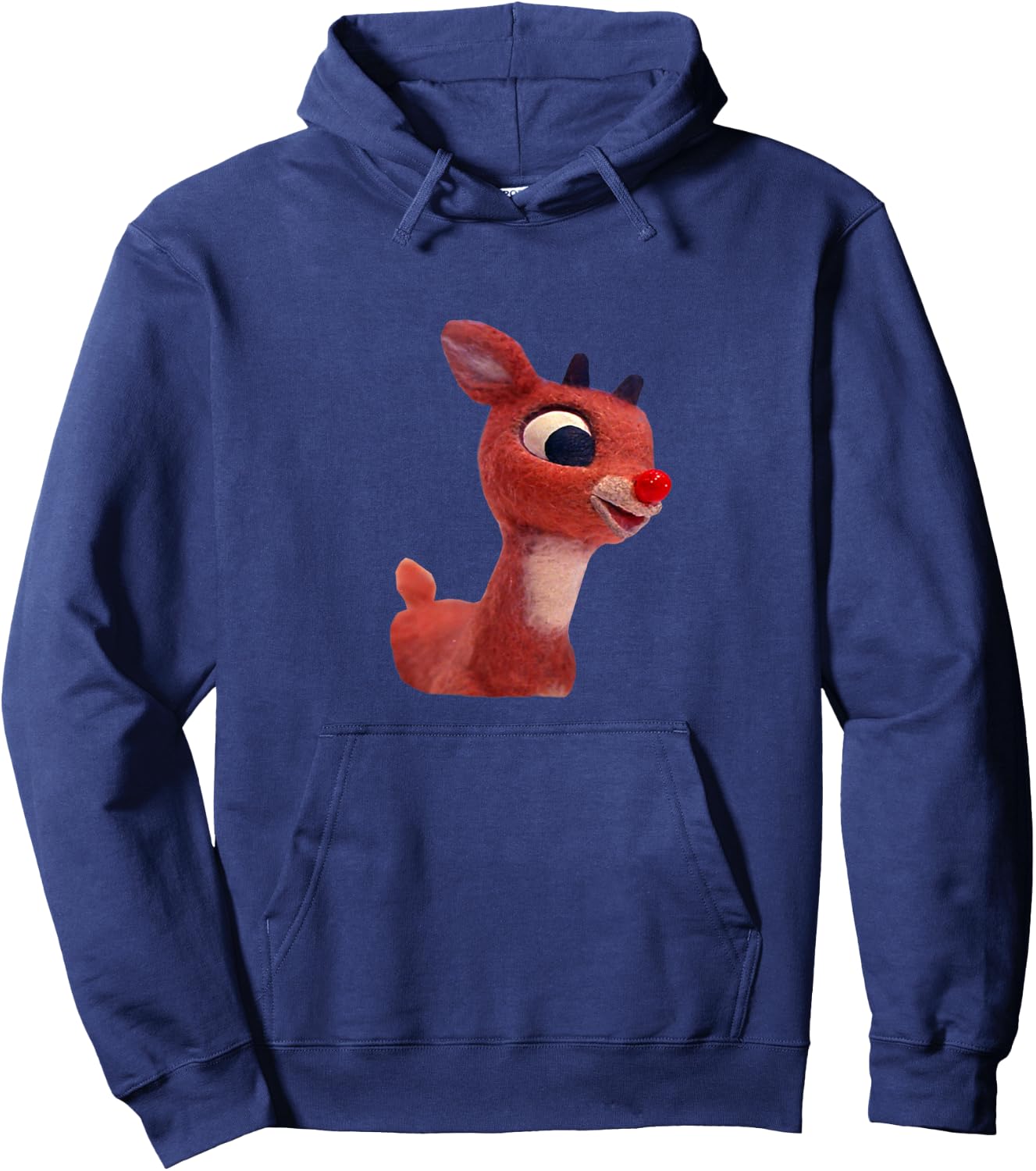 Burt's Shirts:"Rudolph""Rudolph 1964""Reindeer" Hoodie - Hoodie | Navy