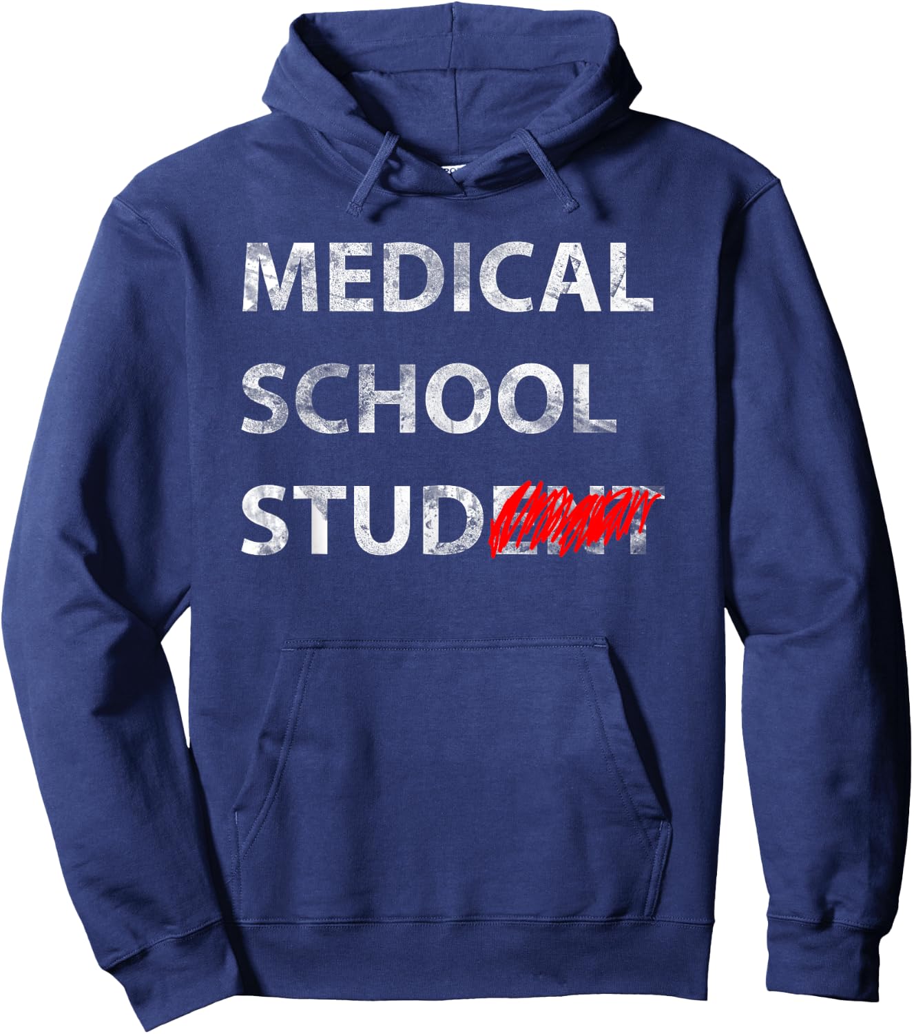 Medical School Stud Student Funny Gift Future Doctor Hoodie - Hoodie | Navy