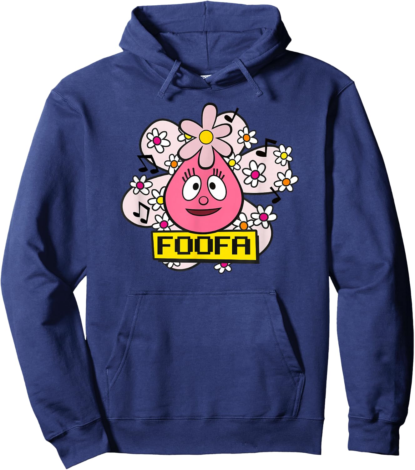 Yo Gabba Gabba - Classic Foofa 02 Hoodie - Hoodie | Navy
