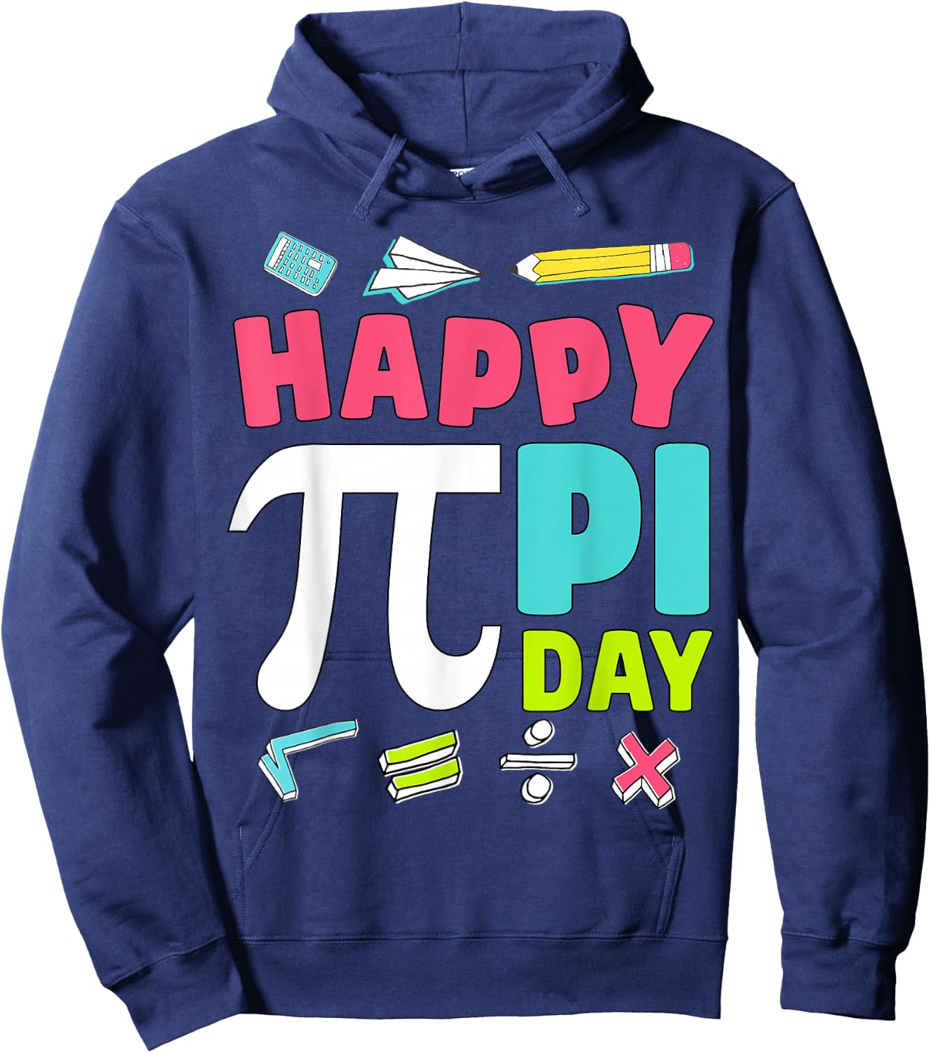 Happy Pi Day Kids Math Teachers Student Professor Pi Day Hoodie - Hoodie | Navy