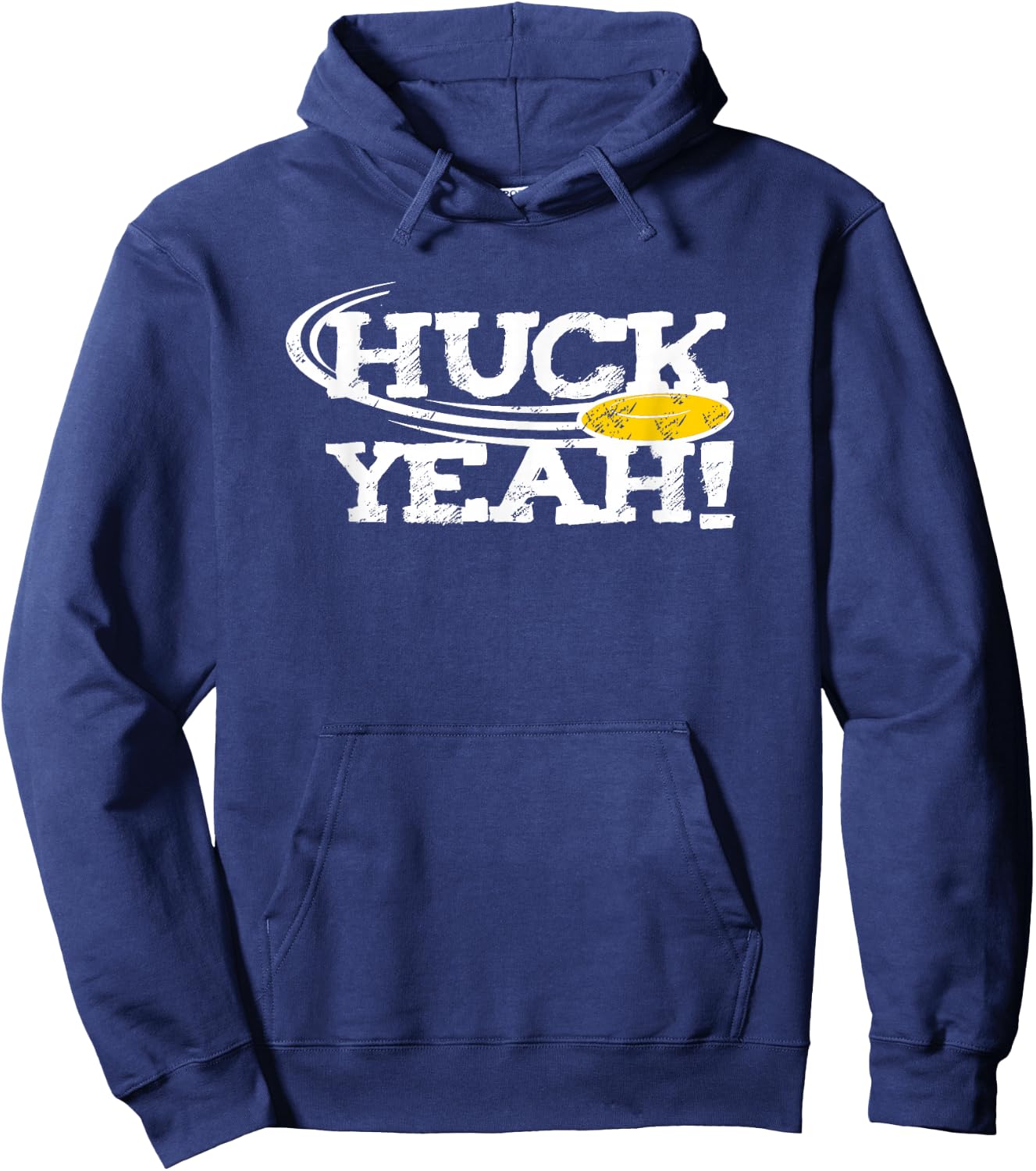 Funny Ultimate Frisbee Shirt Gift Frisbee Player Huck Hoodie - Hoodie | Navy