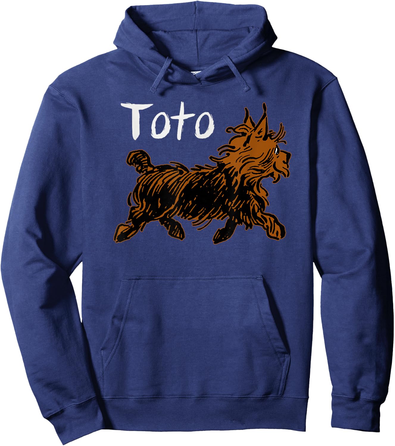 Vintage Oz Toto the Dog Shirt Art -Toto Wizard of Oz Toto Hoodie - Hoodie | Navy