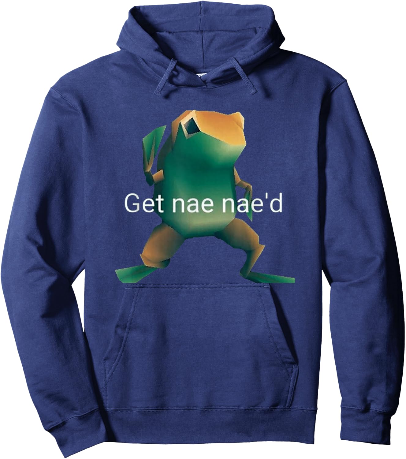 Get Nae Nae'd Meme Dancing Frog Hoodie - Hoodie | Navy