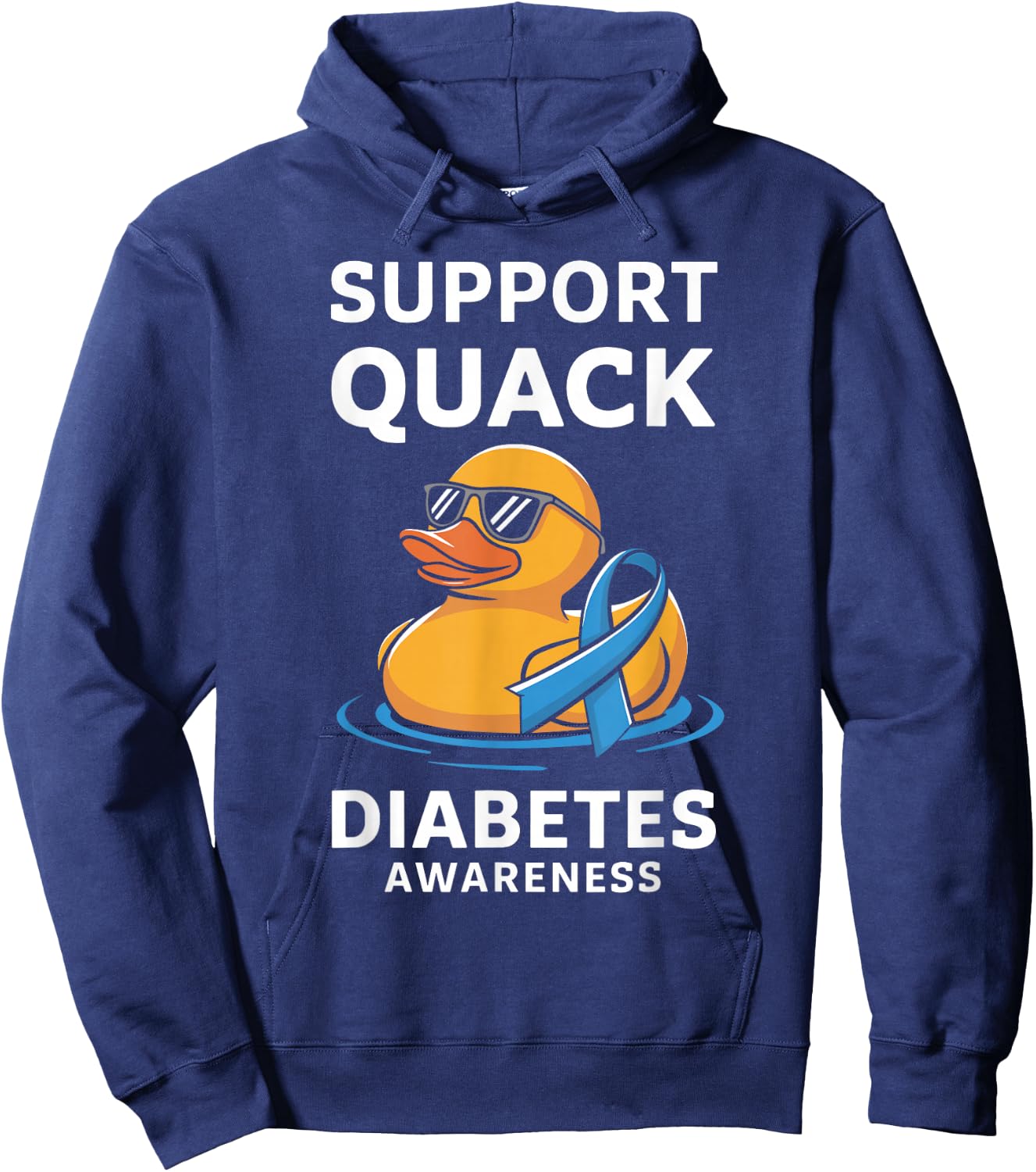 Duck Diabetes Hoodie - Hoodie | Navy