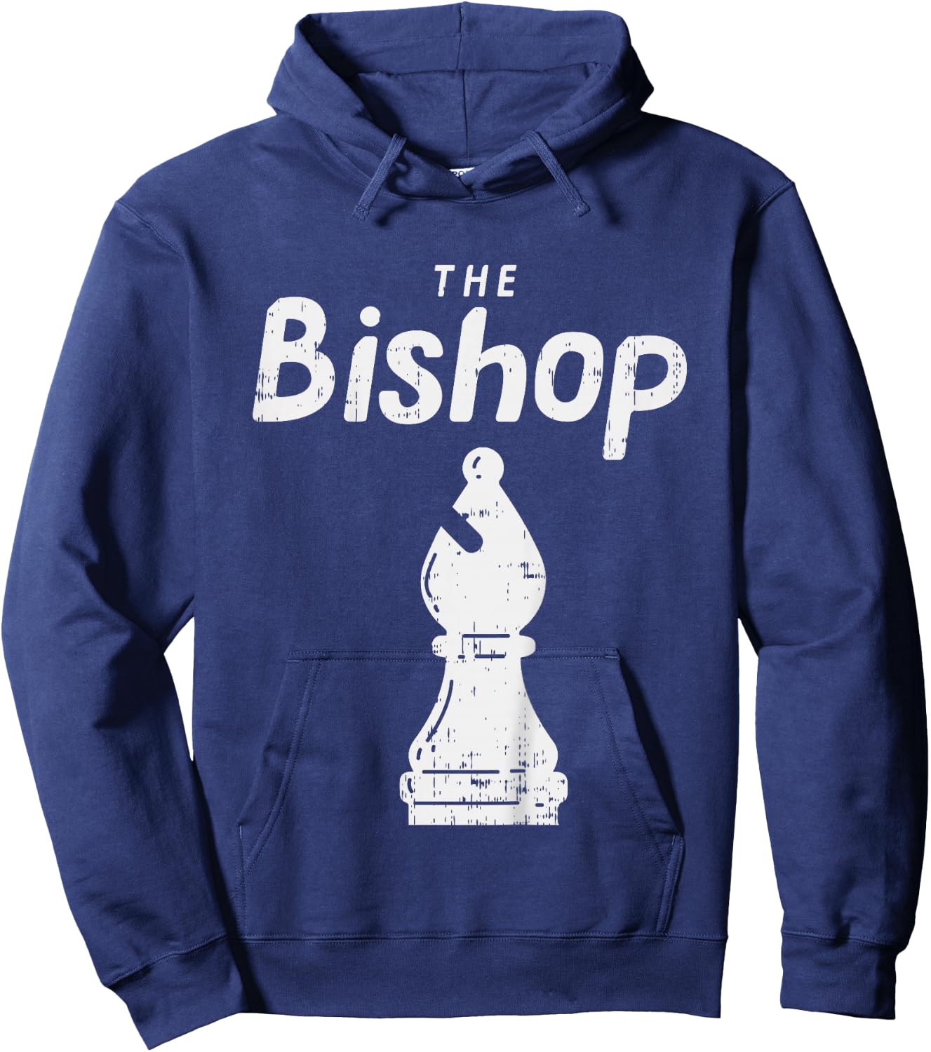 Kids Chess Piece The Bishop Shirt Halloween Matching Costume Hoodie - Hoodie | Navy