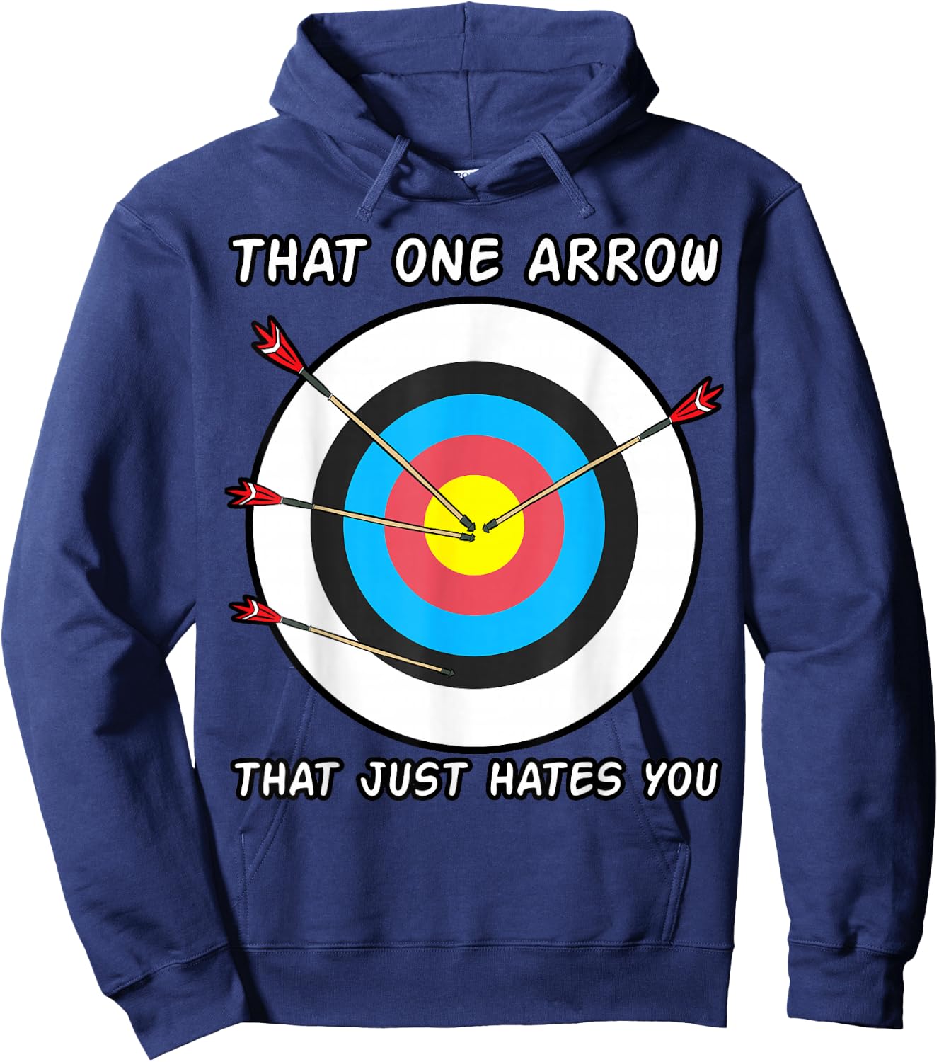 Archer Arrows Shirt Shooting Sport Crossbow Target Gift Hoodie - Hoodie | Navy
