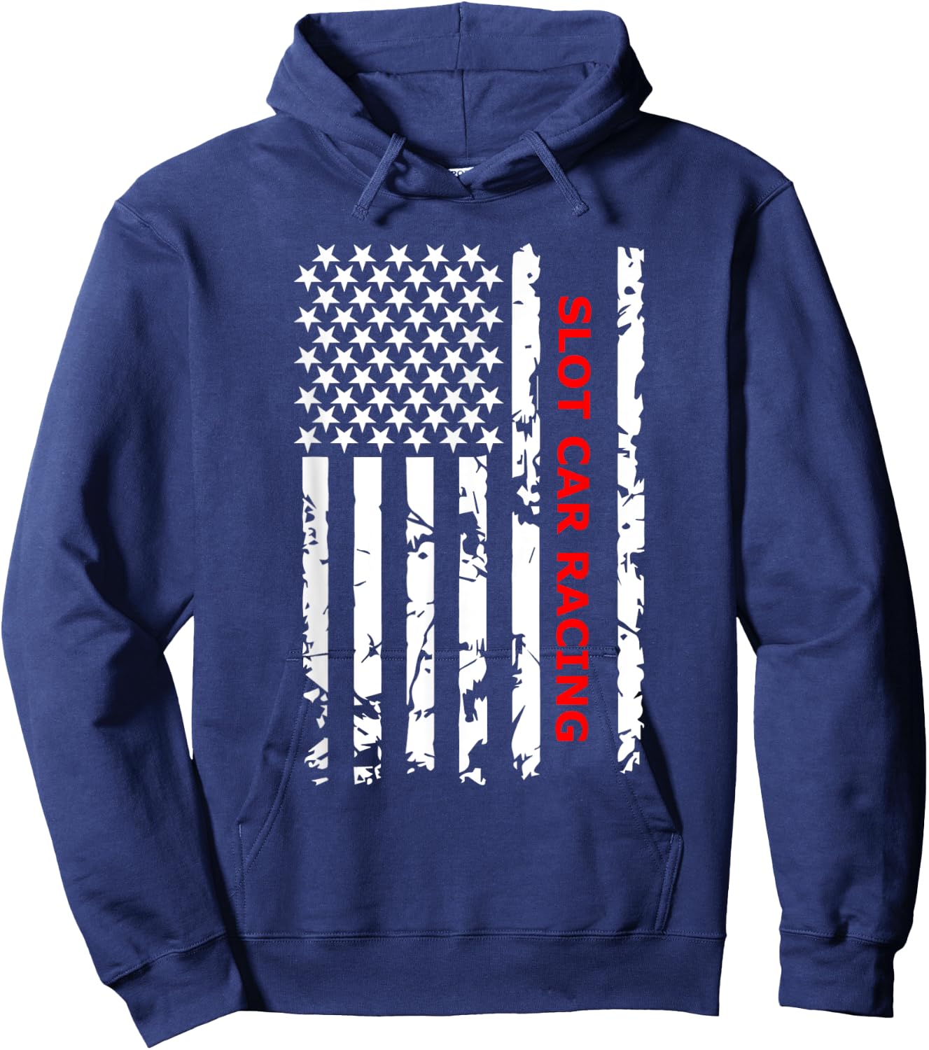 Slot Car Racing Hoodie - Hoodie | Navy