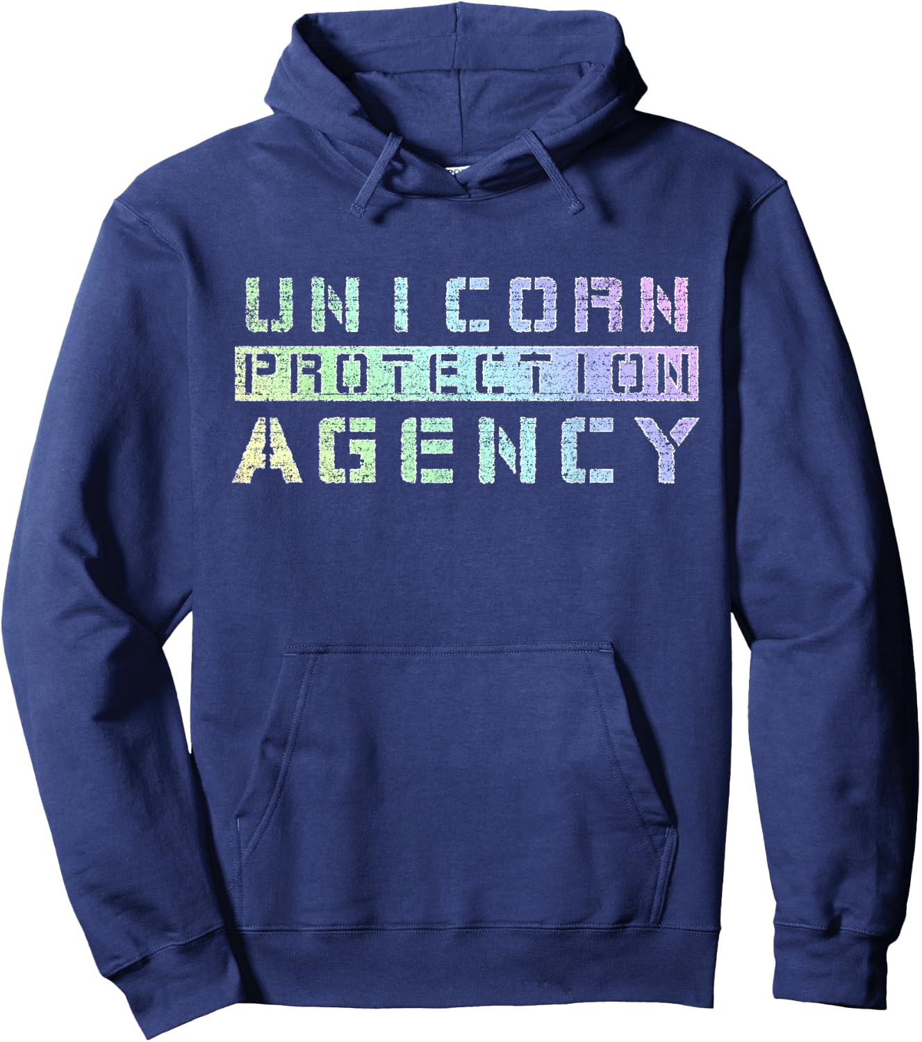 Unicorn Protection Agency | Unicorn Security Parent Shirt Hoodie - Hoodie | Navy