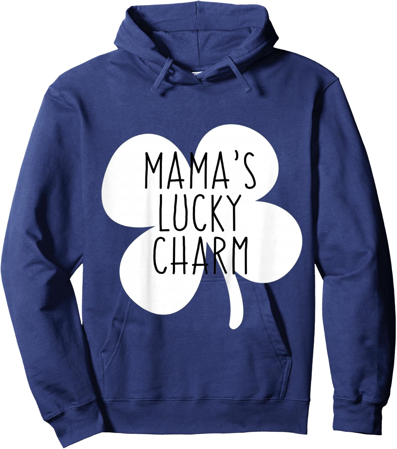 Kids Mommy and Me St Patricks Day for Toddler Mamas Lucky Charm Hoodie - Hoodie | Navy